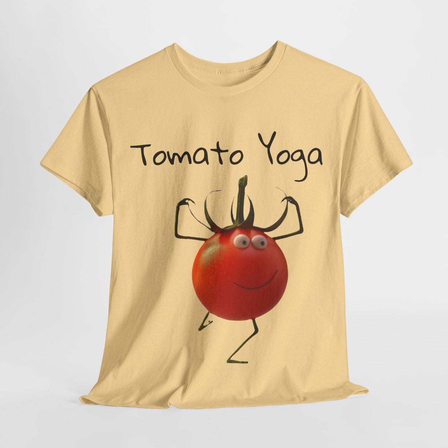 Tomato Yoga Unisex Heavy Cotton Tee