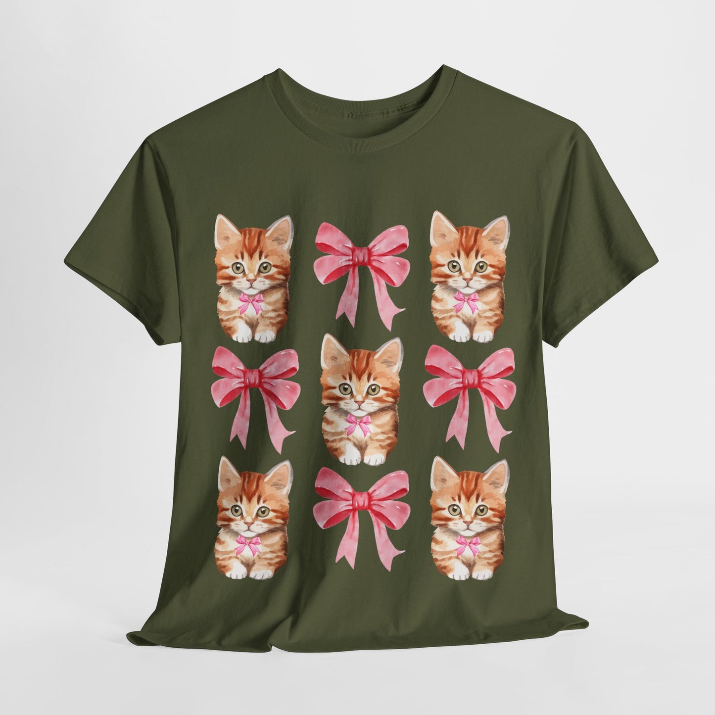 Cat Coquette Unisex Heavy Cotton Tee