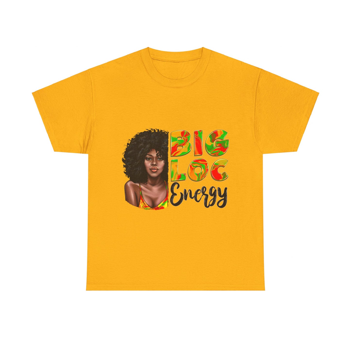 Big Loc Energy Unisex Heavy Cotton Tee