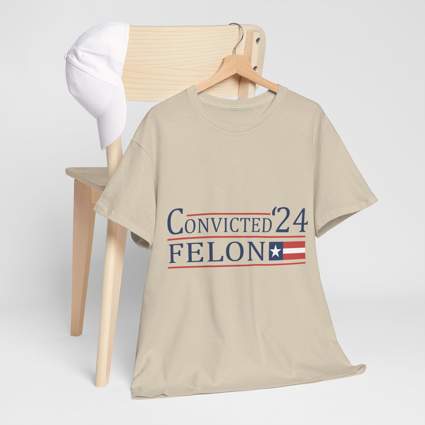 Convicted Felon Unisex Heavy Cotton Tee