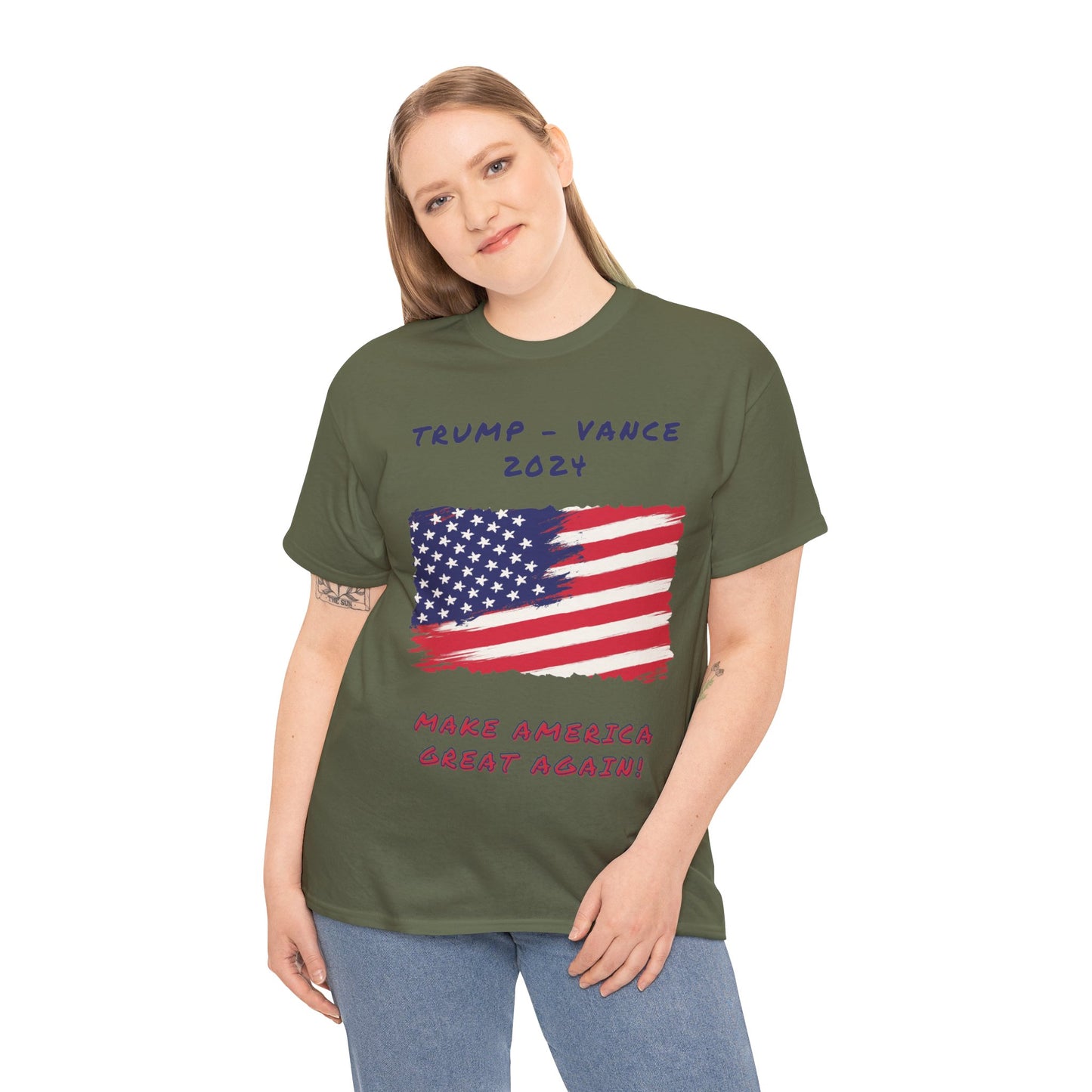 Trump Vance Unisex Heavy Cotton Tee