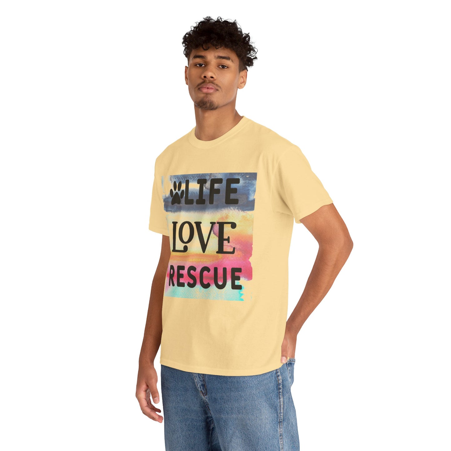 Life Love Rescue Unisex Heavy Cotton Tee