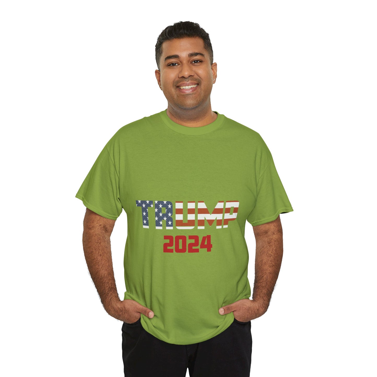 Trump 2024 B Unisex Heavy Cotton Tee