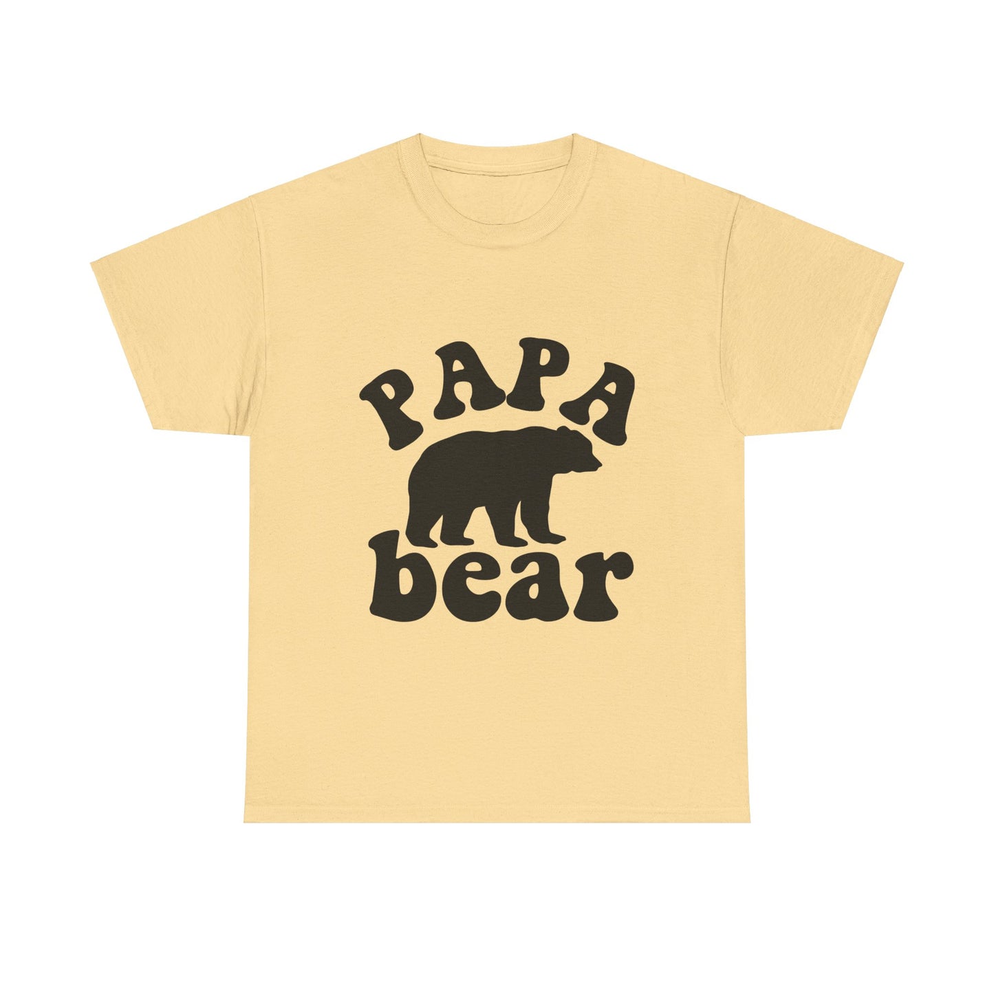 Papa Bear Unisex Heavy Cotton Tee