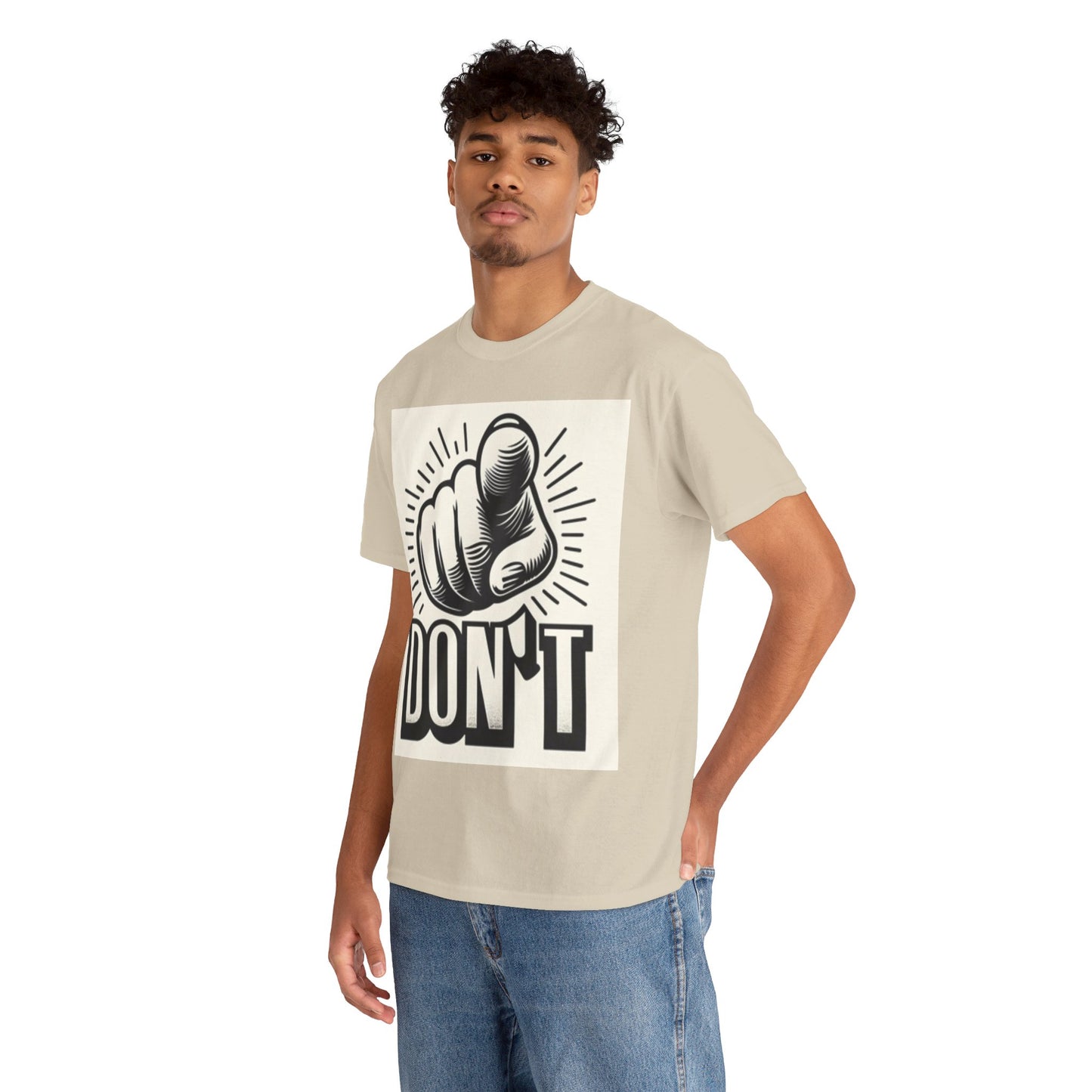 Don't Finger Unisex Heavy Cotton Tee