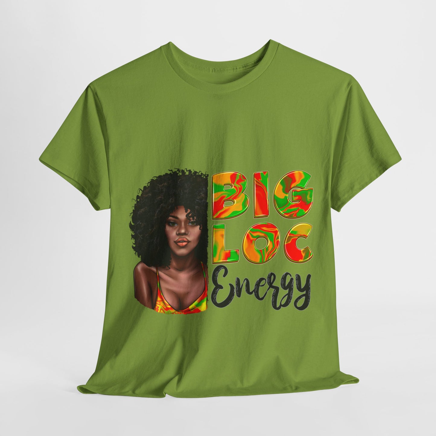 Big Loc Energy Unisex Heavy Cotton Tee