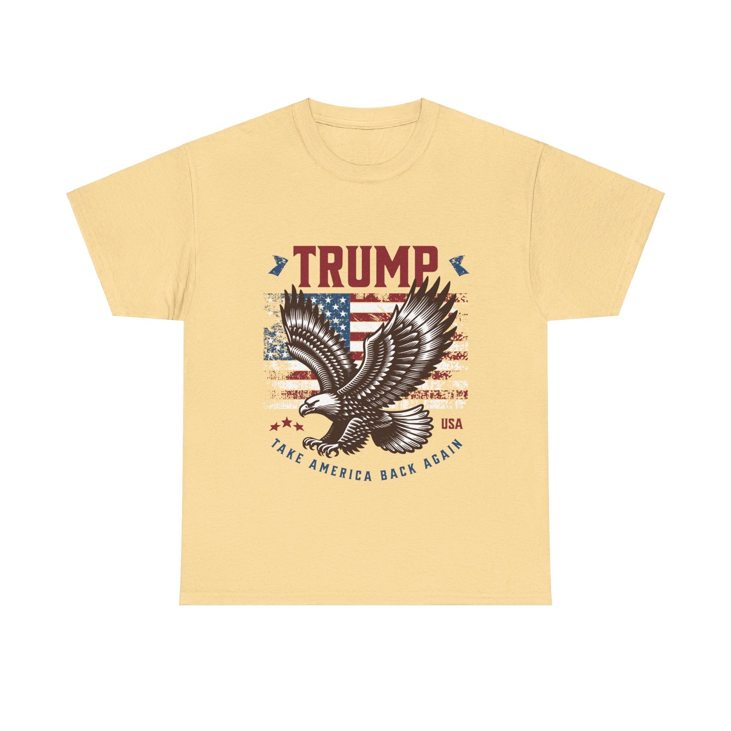 Trump MAGA Eagle Unisex Heavy Cotton Tee