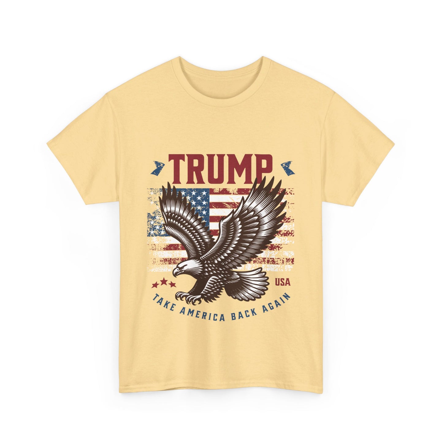 Trump MAGA Eagle Unisex Heavy Cotton Tee