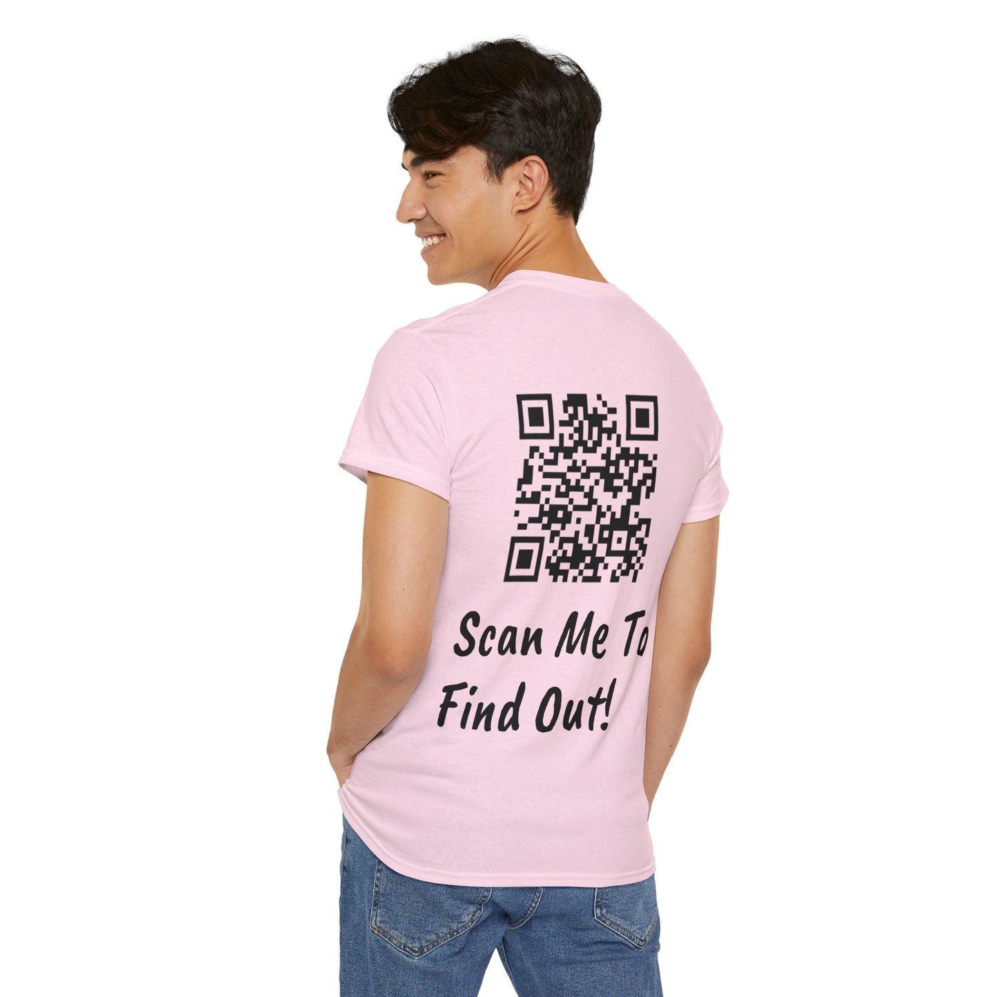 QR Code Unisex Heavy Cotton Tee