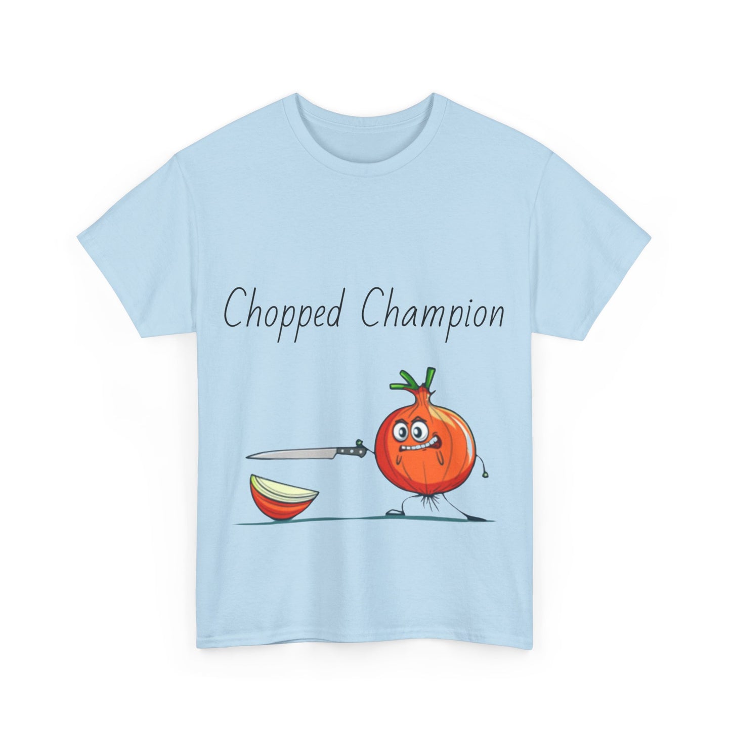 Chopped Champion Unisex Heavy Cotton Tee