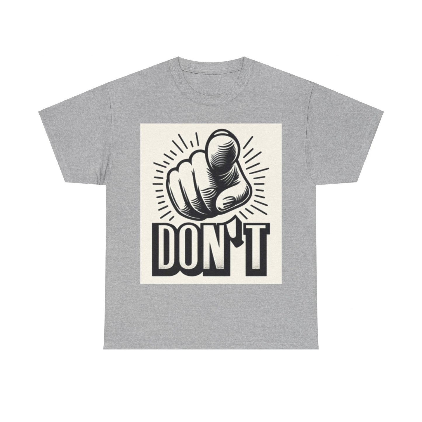 Don't Finger Unisex Heavy Cotton Tee