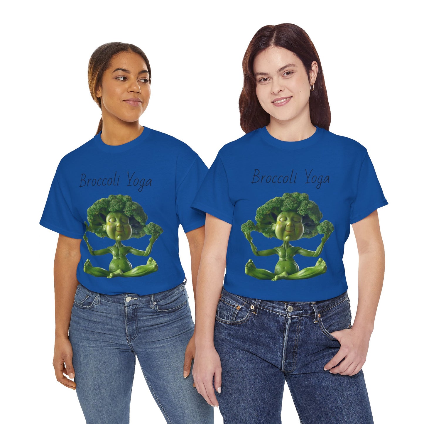 Broccoli Yoga Unisex Heavy Cotton Tee