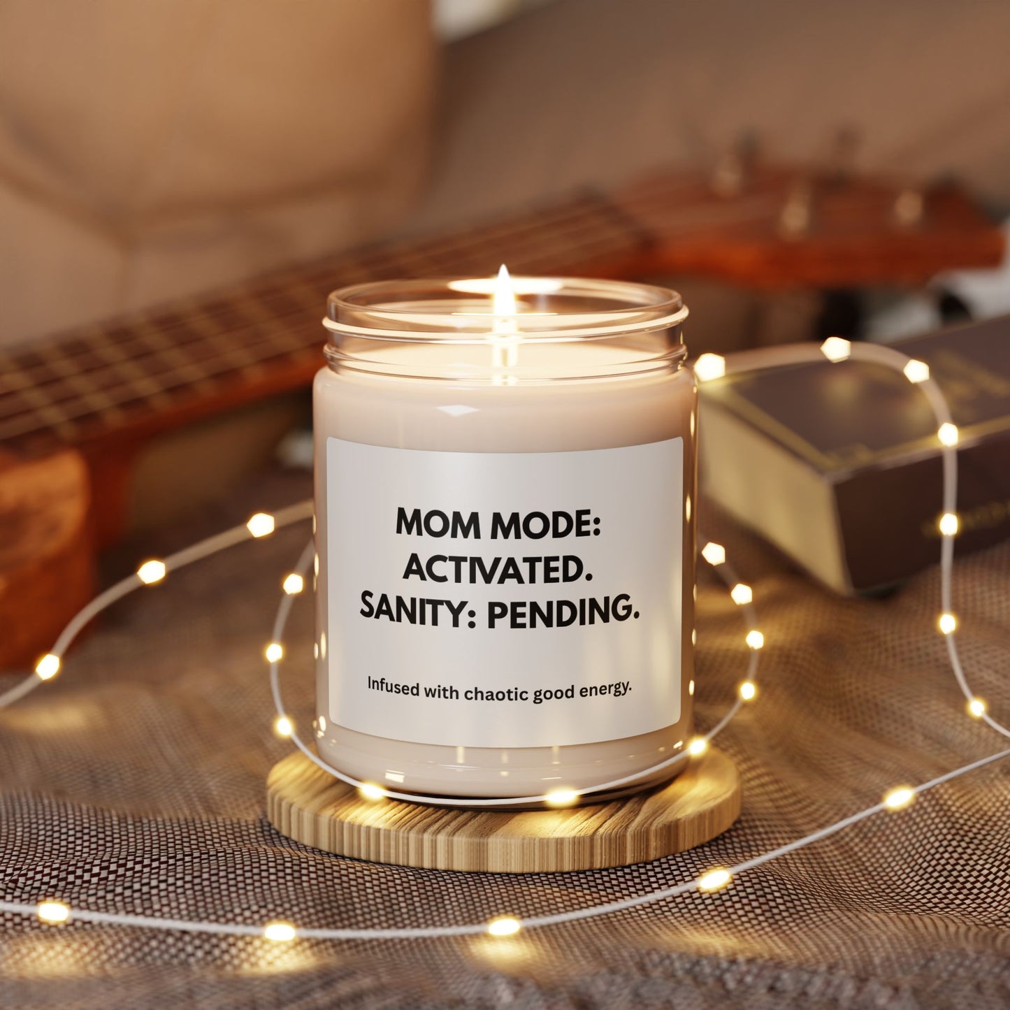Mom Mode Activated Scented Soy Candle, 9oz