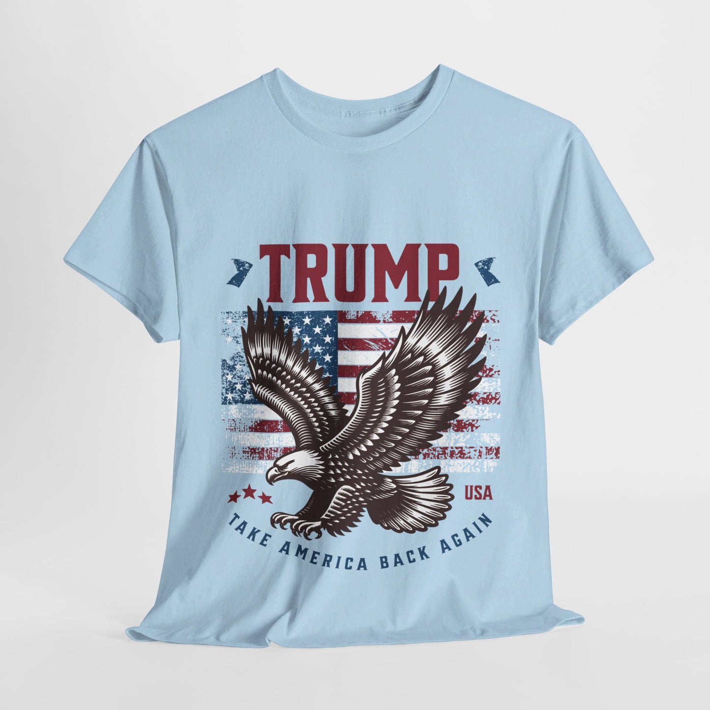 Trump MAGA Eagle Unisex Heavy Cotton Tee