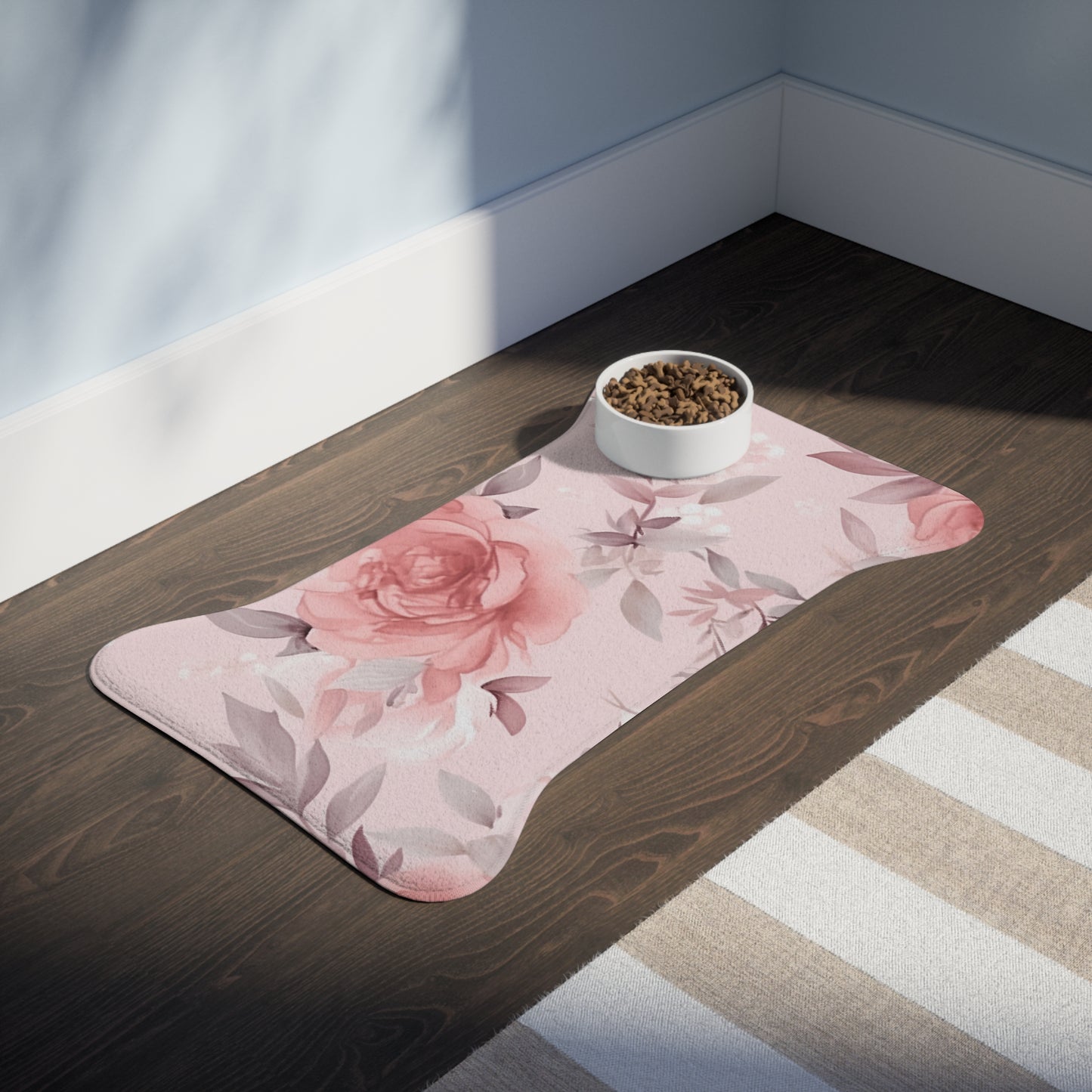 Dusty Rose Pet Feeding Mats