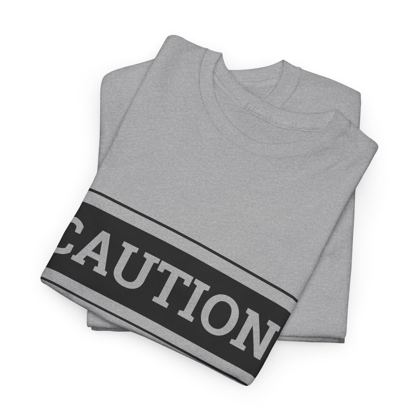 Caution I Have No Filter Unisex Heavy Cotton Tee