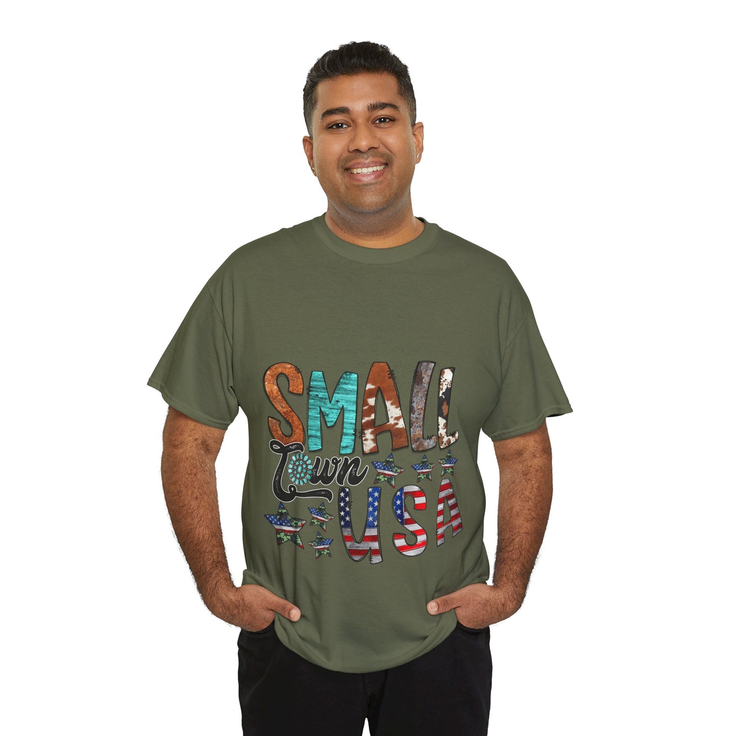 Small Town USA Unisex Heavy Cotton Tee