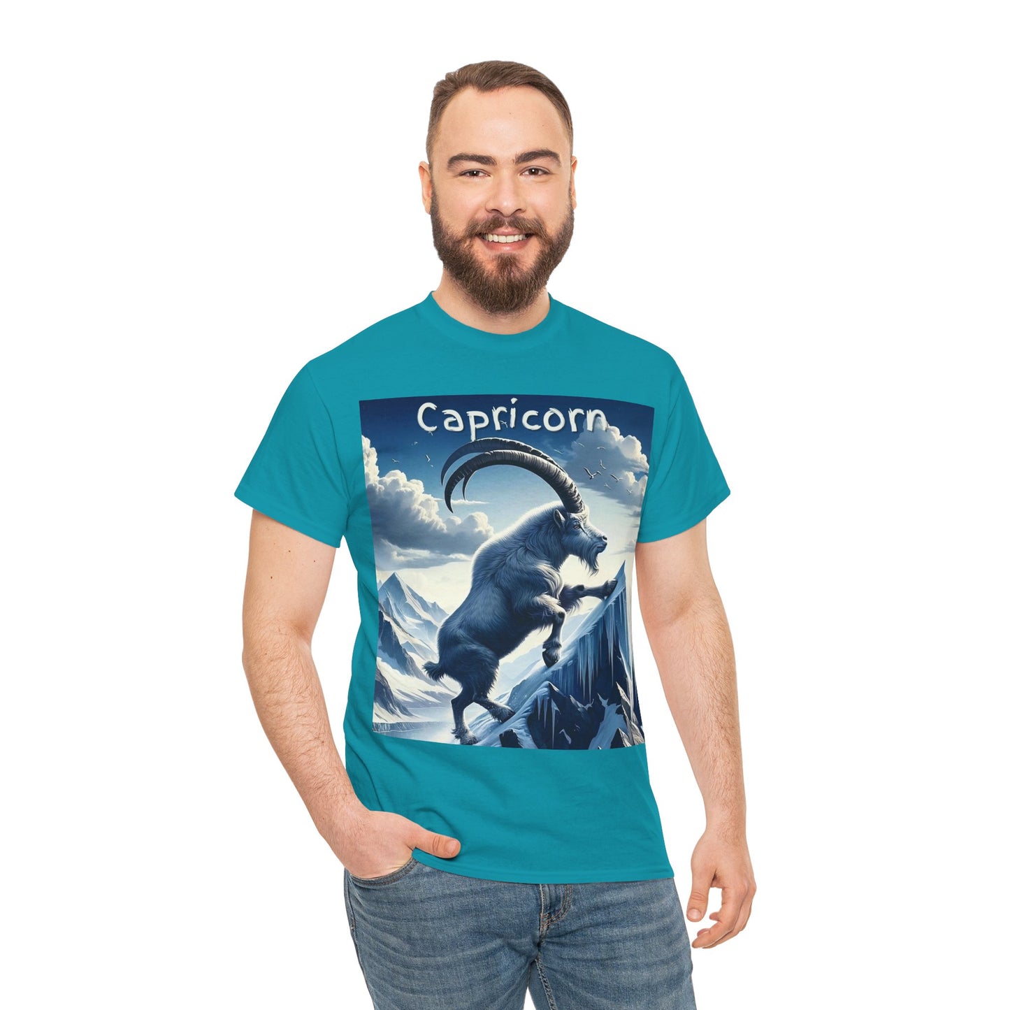 Capricorn Unisex Heavy Cotton Tee