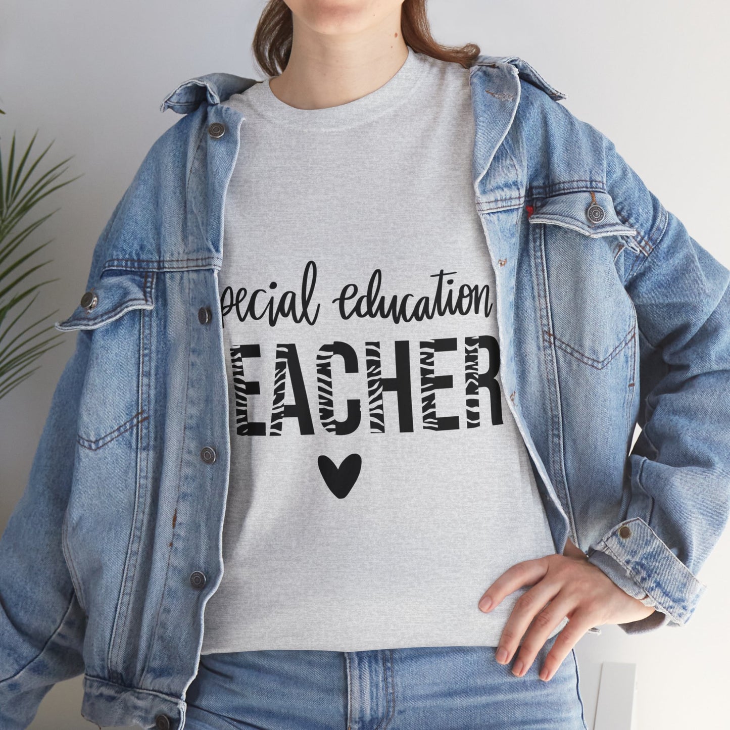 Special Education Teacher Unisex Heavy Cotton Tee