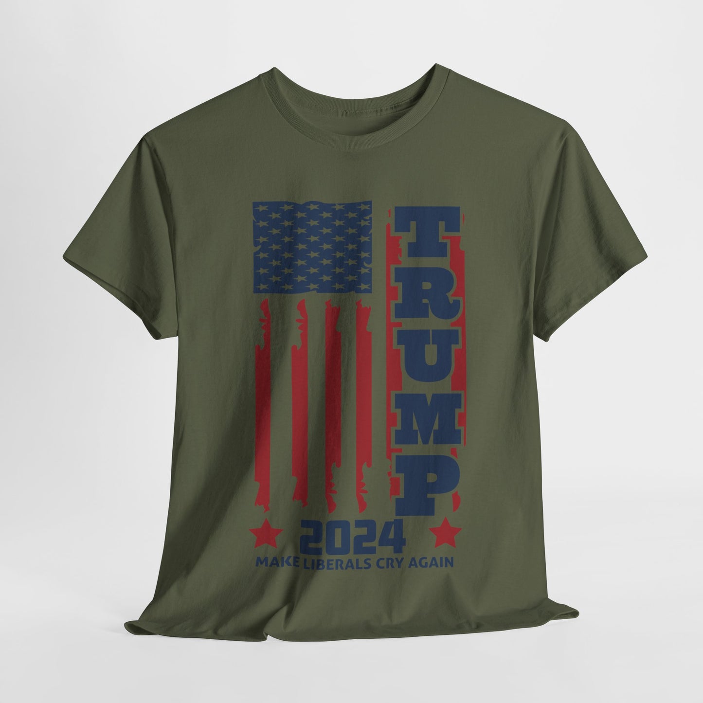 Trump 2024 A Unisex Heavy Cotton Tee