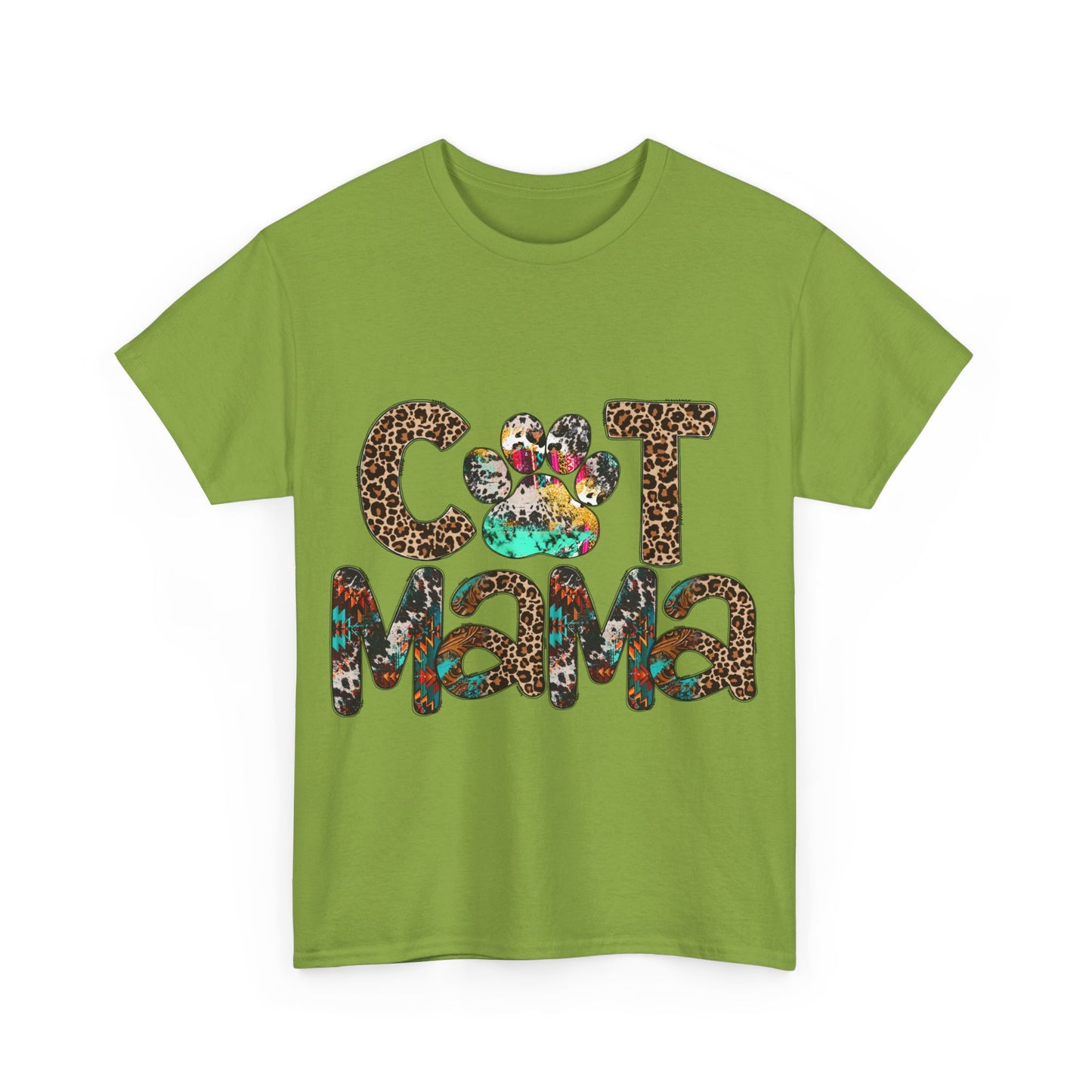 Cat Mama2 Unisex Heavy Cotton Tee