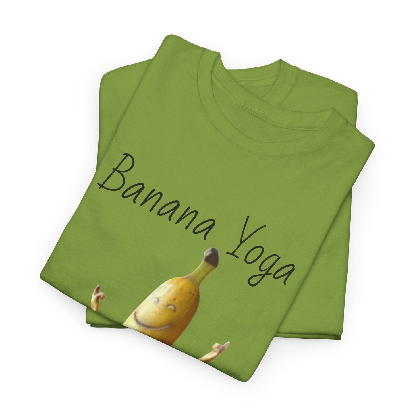 Banana Yoga2 Unisex Heavy Cotton Tee