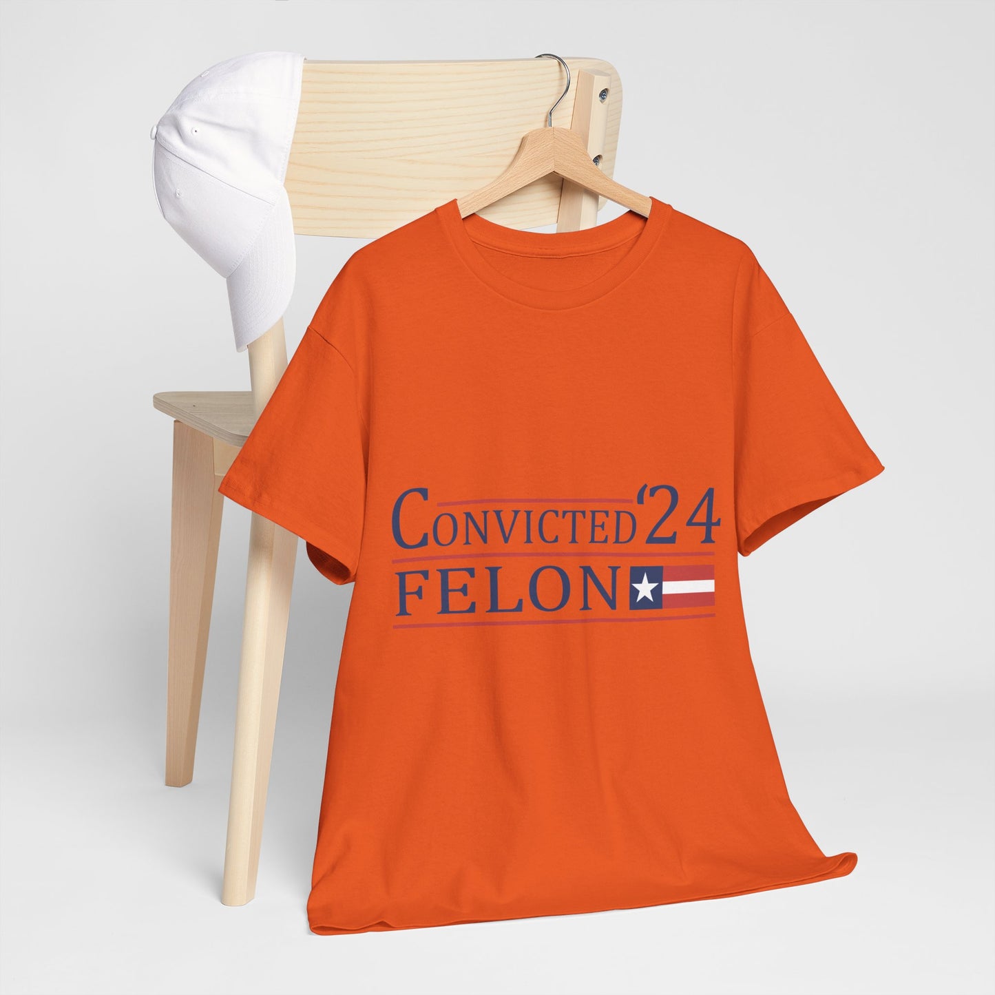 Convicted Felon Unisex Heavy Cotton Tee