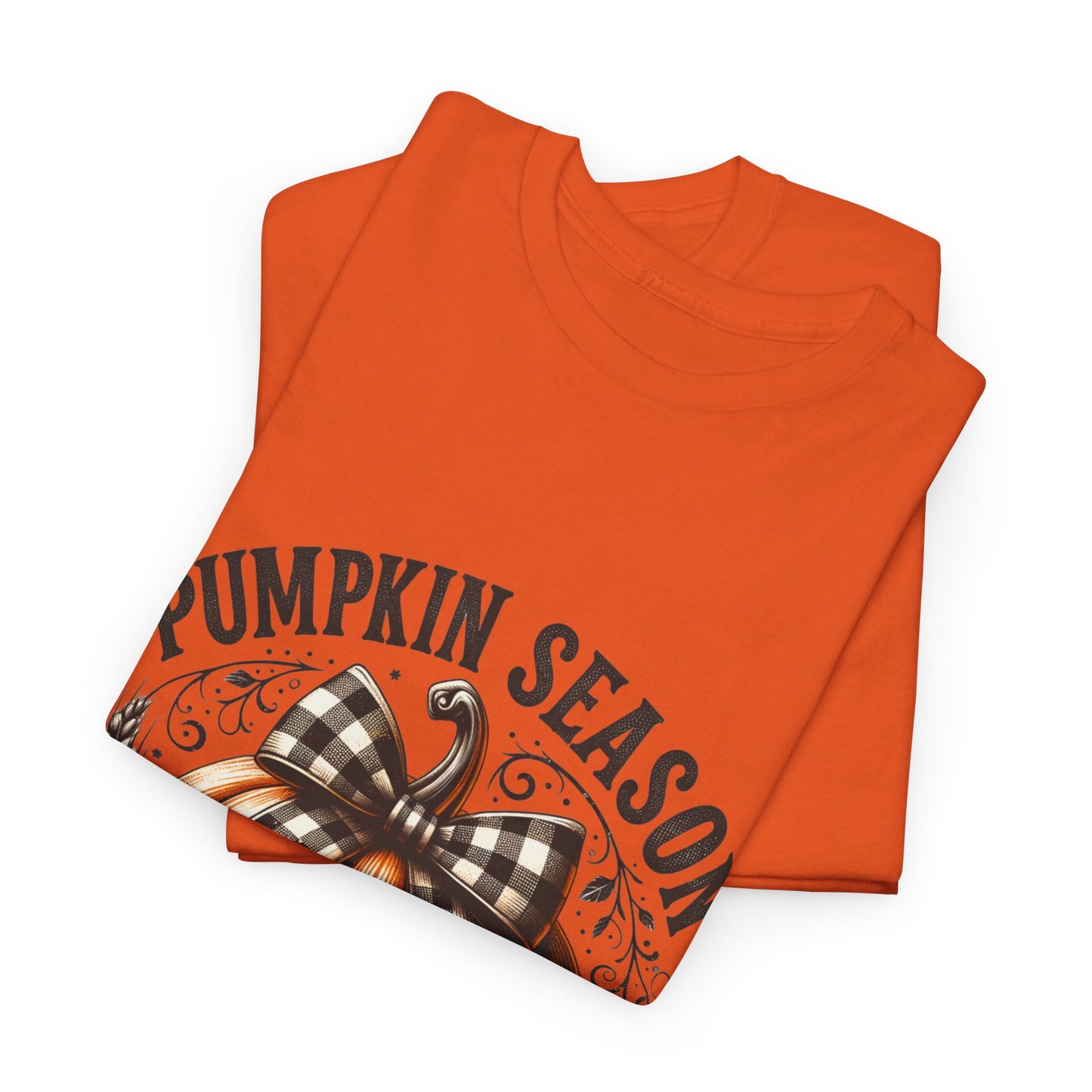 Pumpkin Season Unisex Heavy Cotton Tee