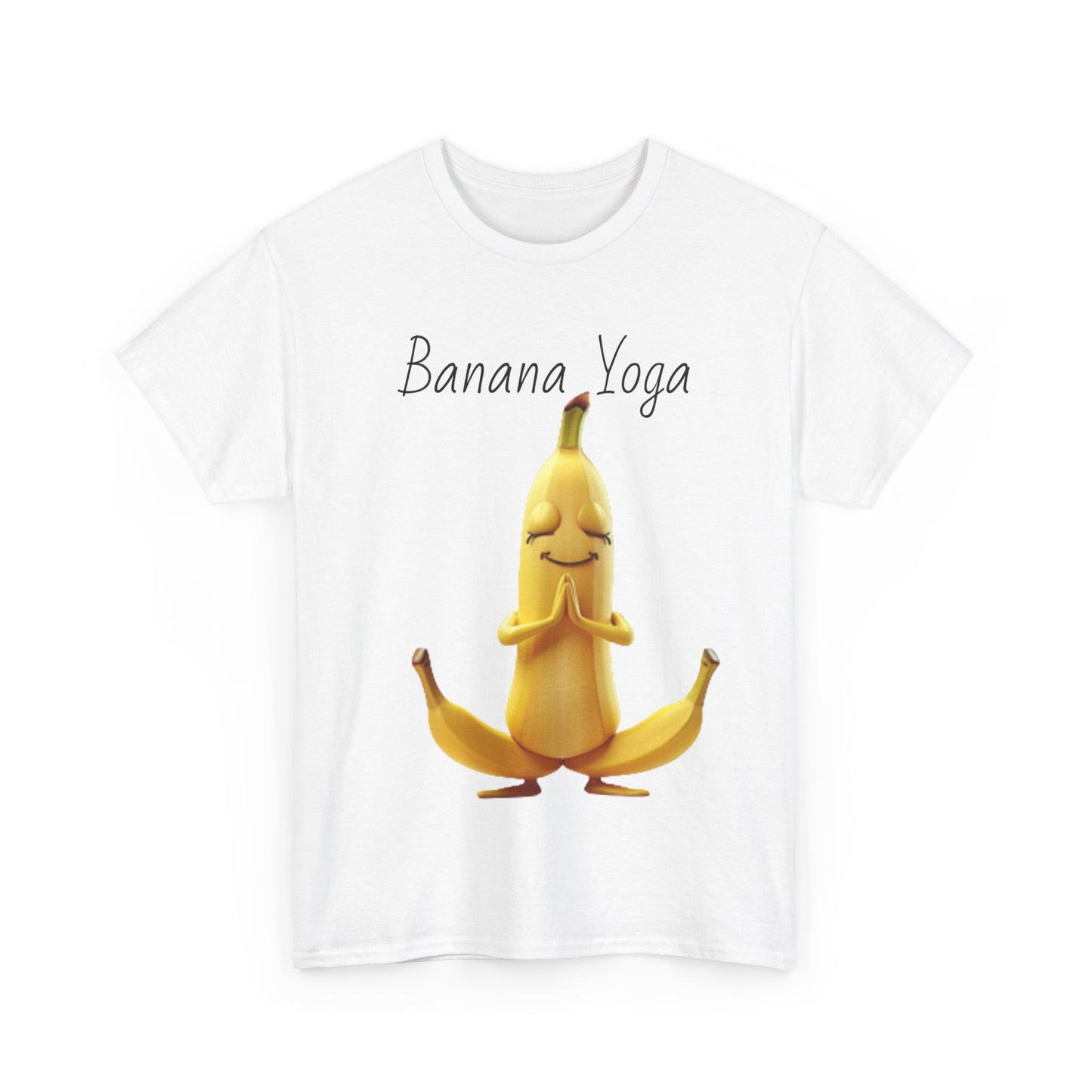 Banana Yoga Unisex Heavy Cotton Tee