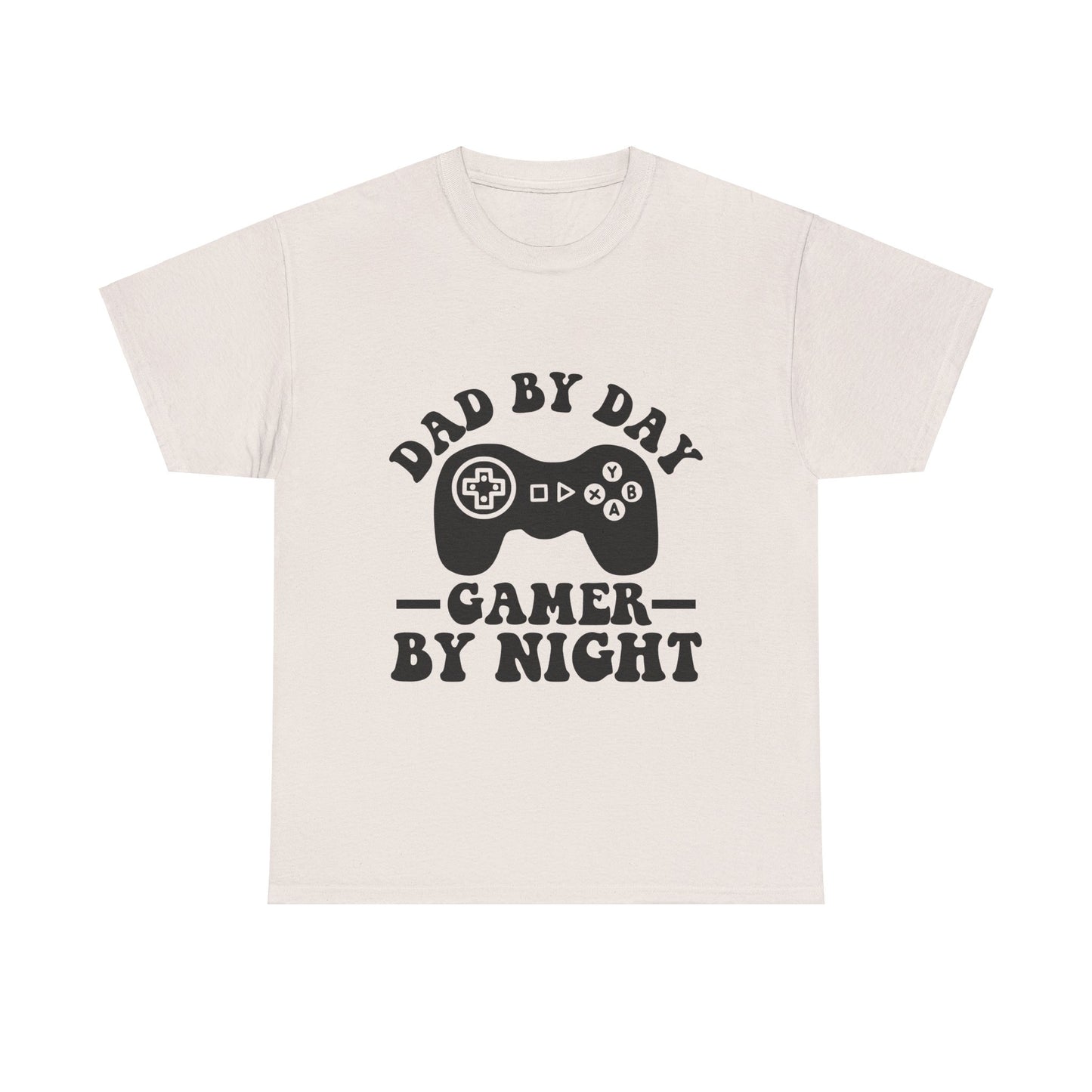 Gamer By Night Unisex Heavy Cotton Tee