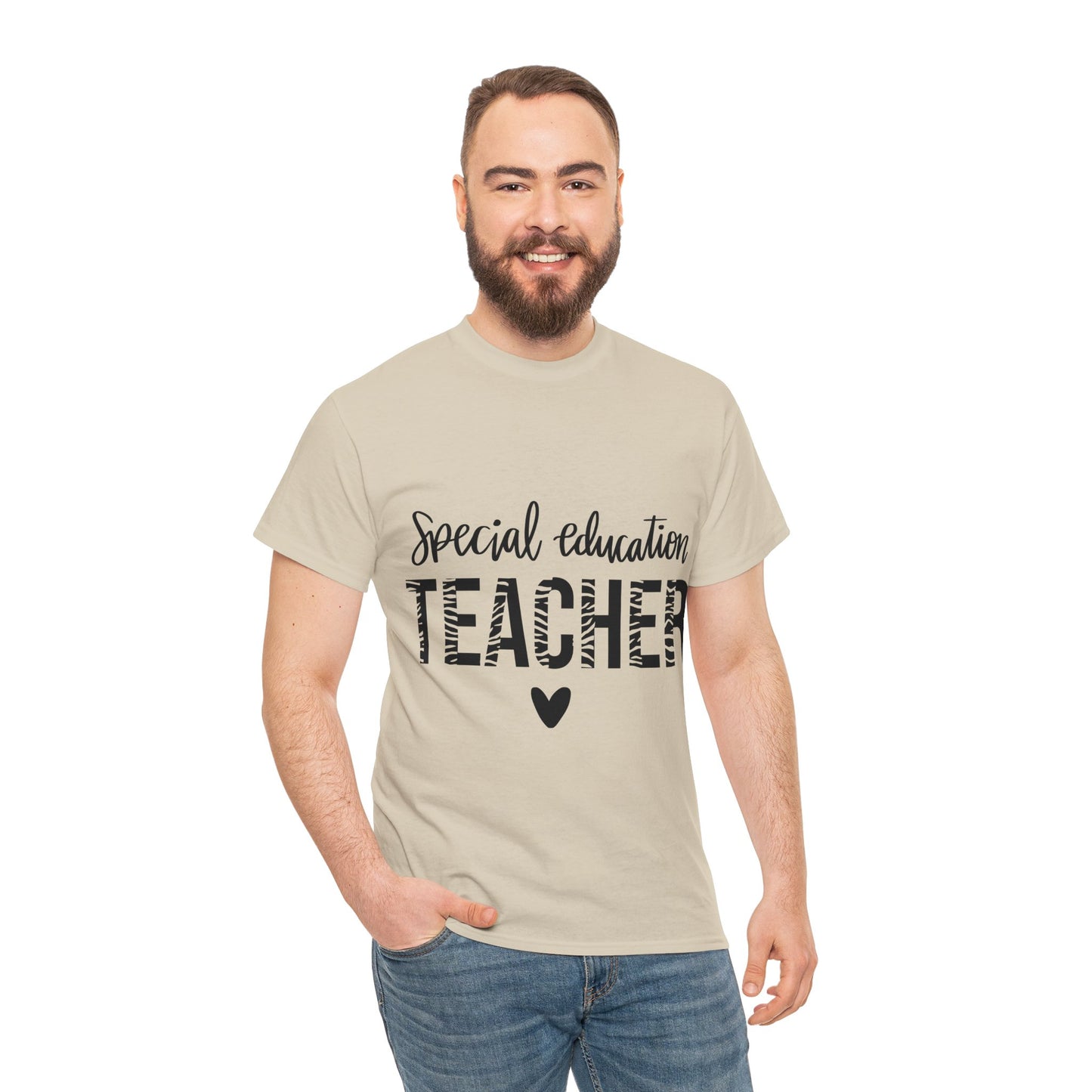 Special Education Teacher Unisex Heavy Cotton Tee