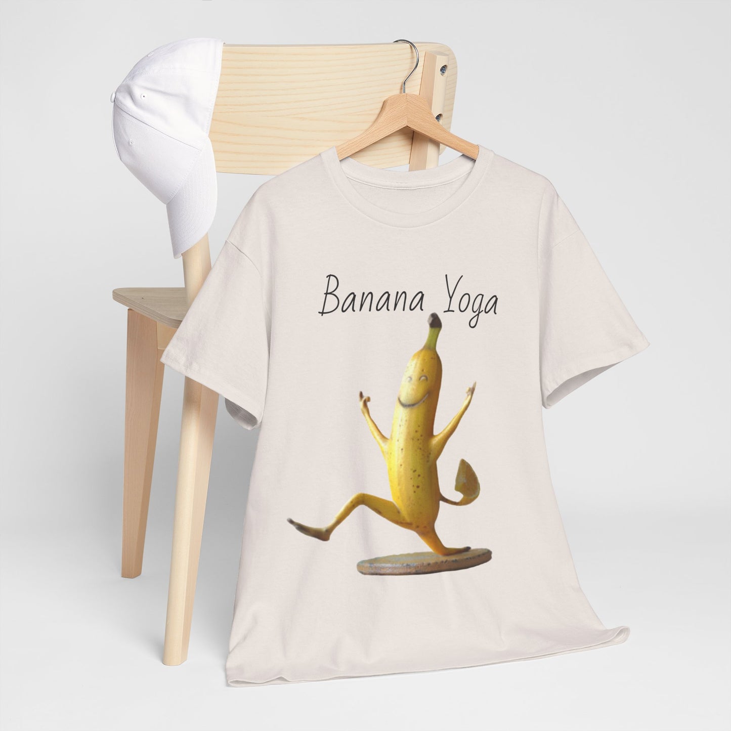 Banana Yoga2 Unisex Heavy Cotton Tee