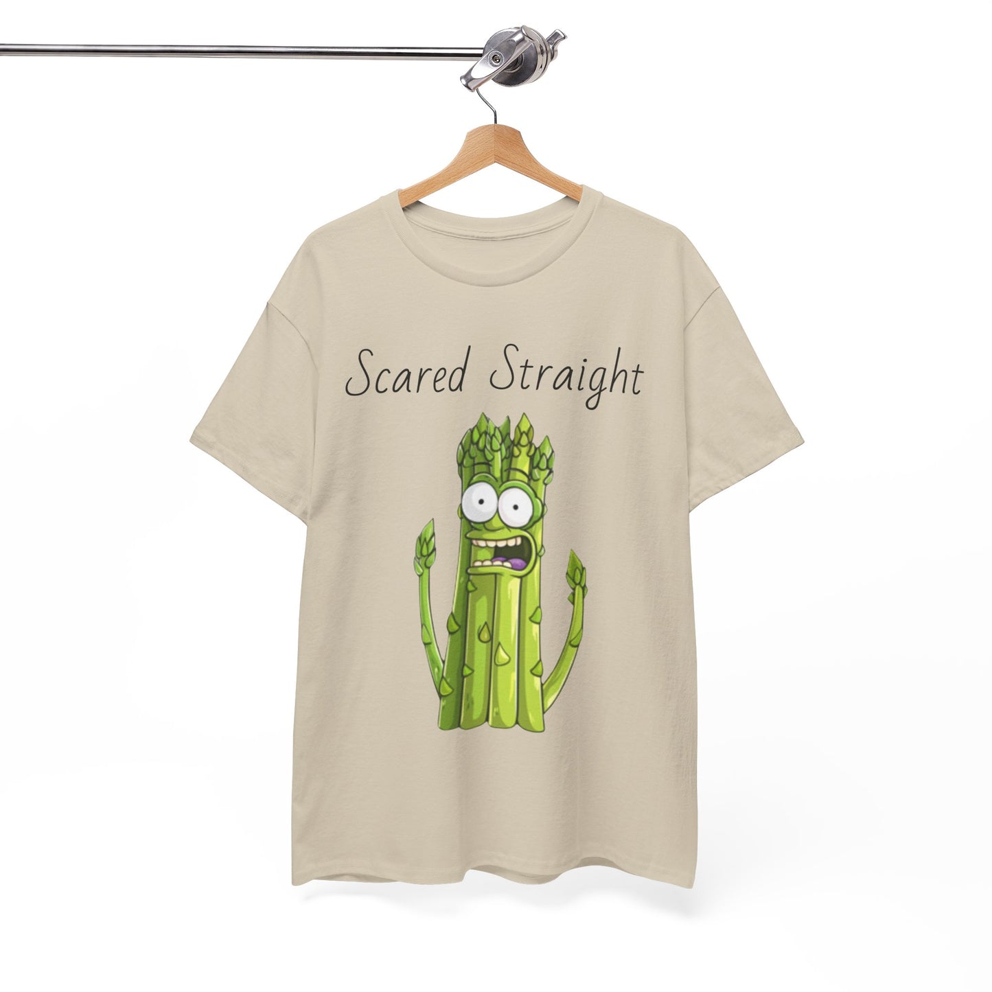 Scared Straight Unisex Heavy Cotton Tee