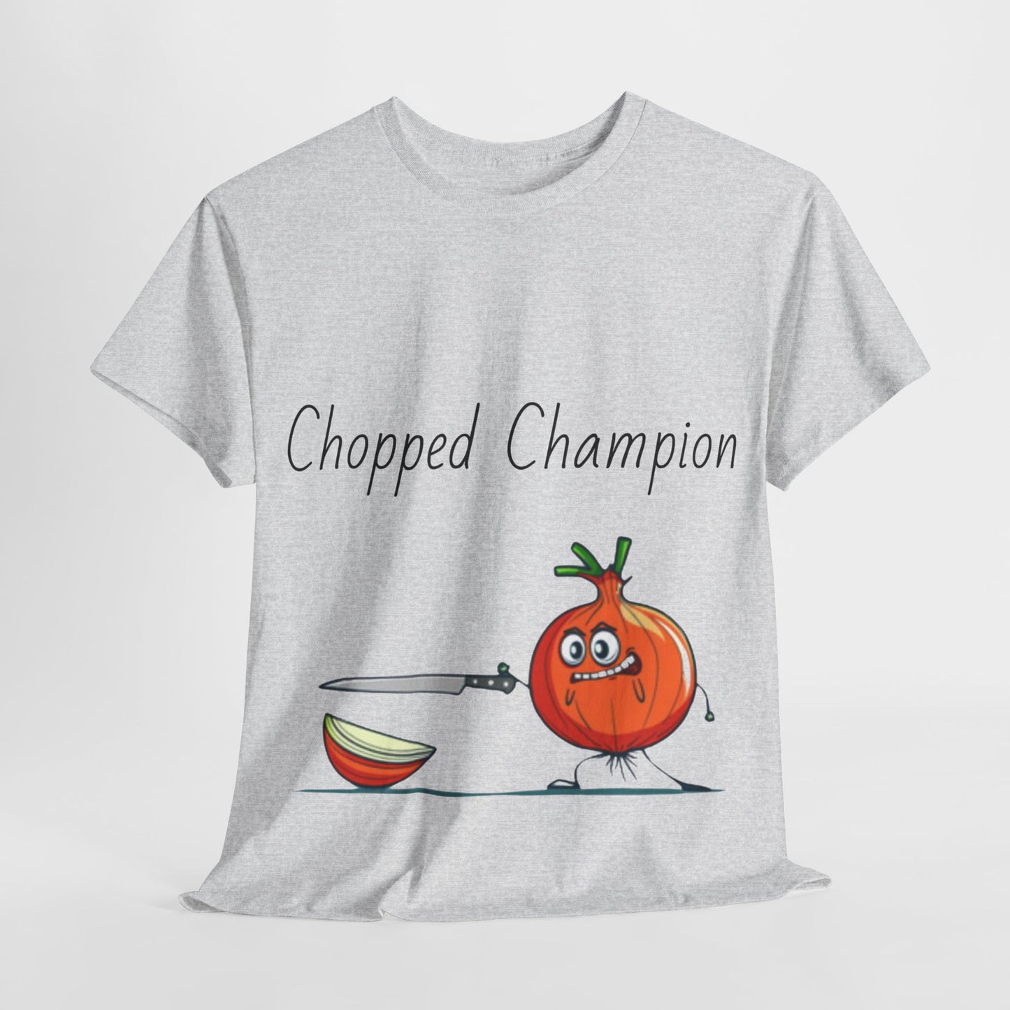 Chopped Champion Unisex Heavy Cotton Tee