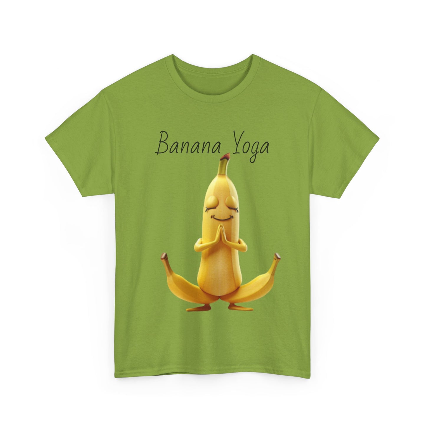 Banana Yoga Unisex Heavy Cotton Tee