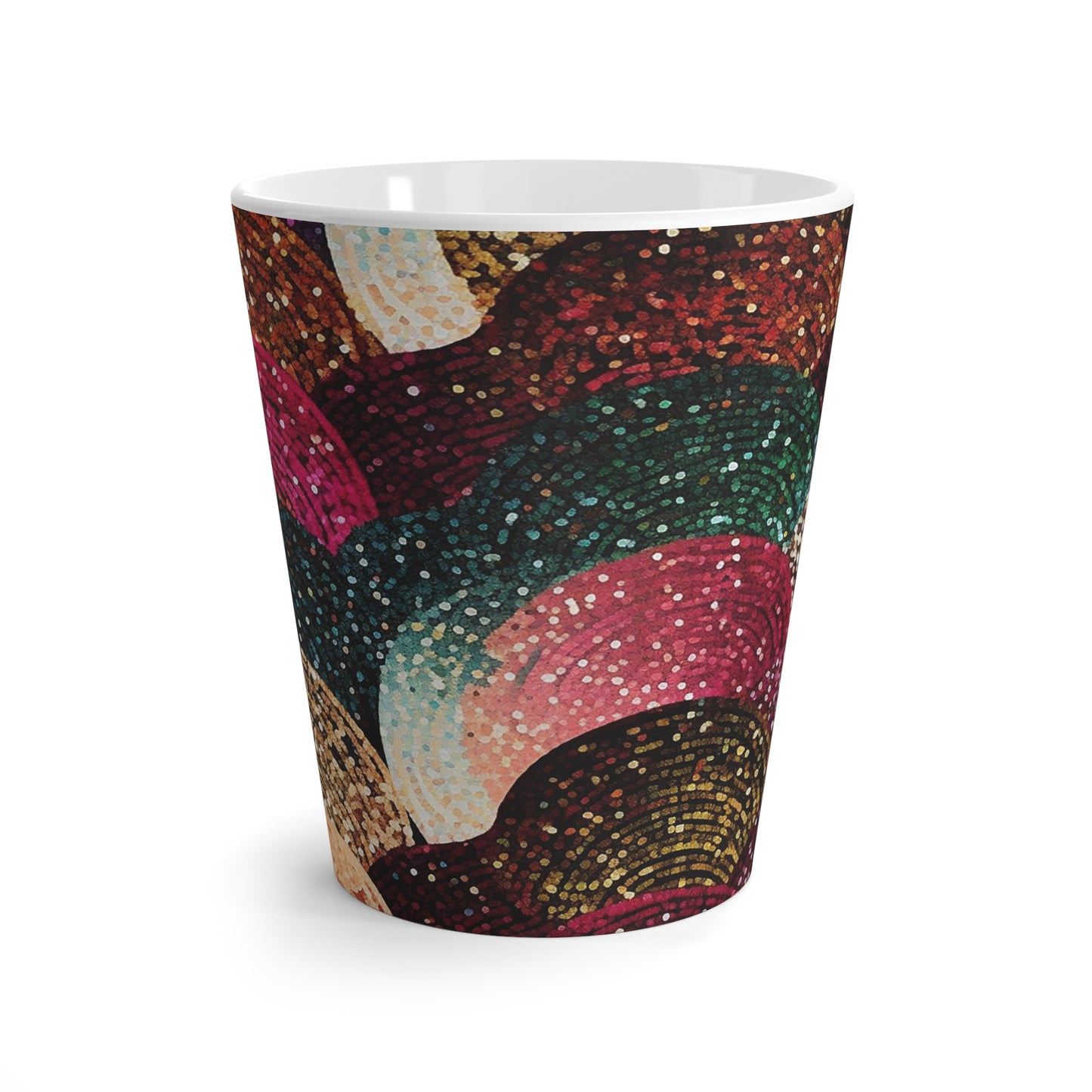 Glitter 1 Latte Mug