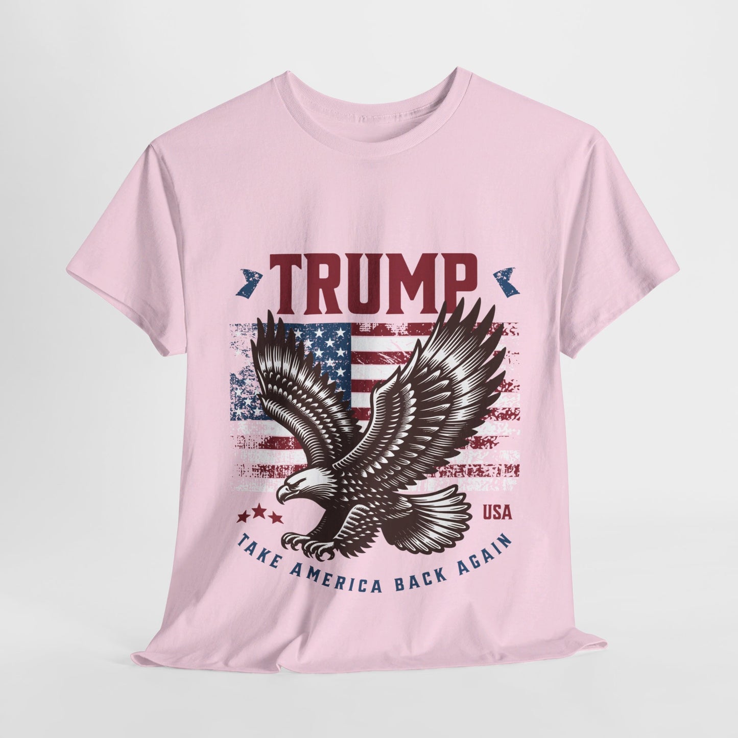 Trump MAGA Eagle Unisex Heavy Cotton Tee