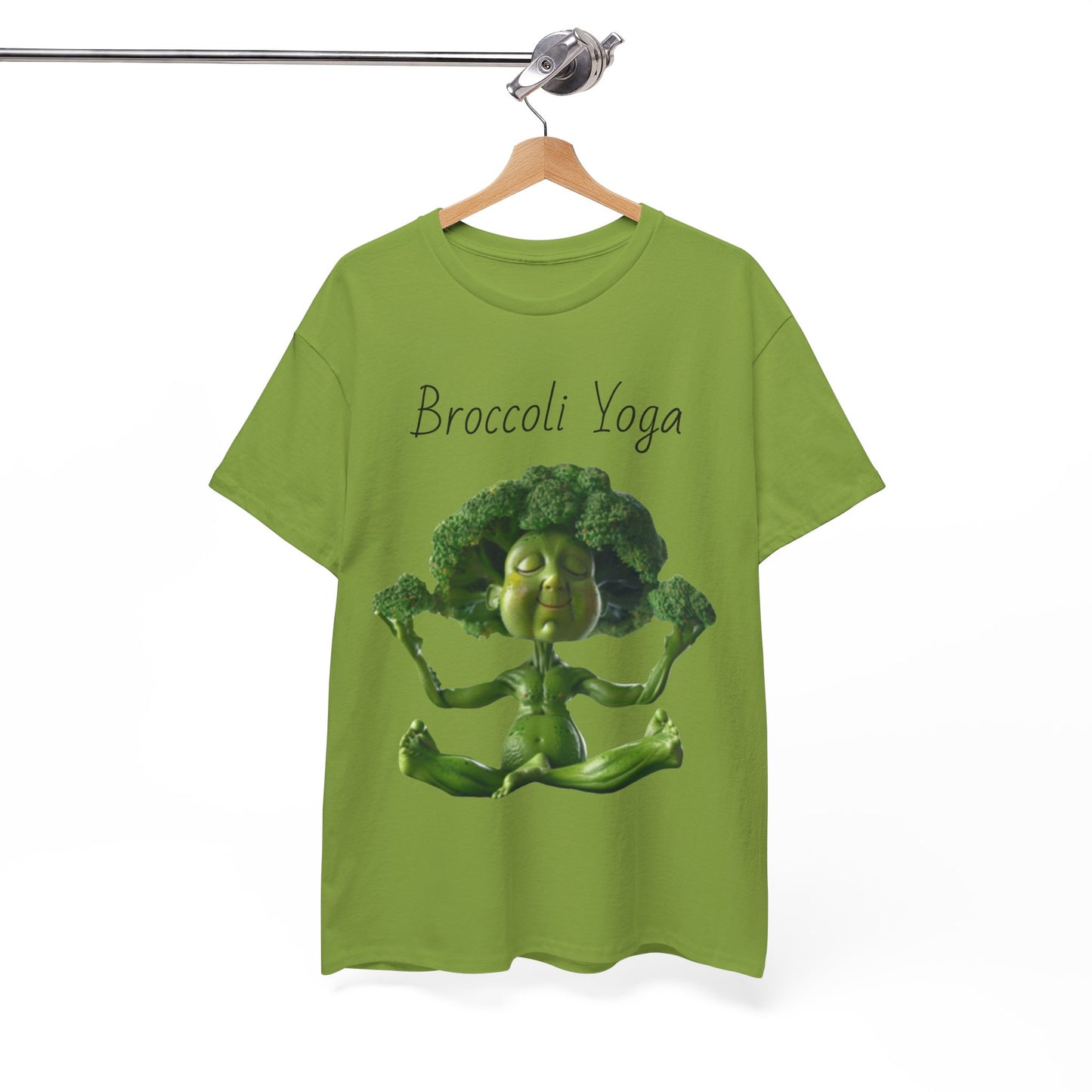 Broccoli Yoga Unisex Heavy Cotton Tee