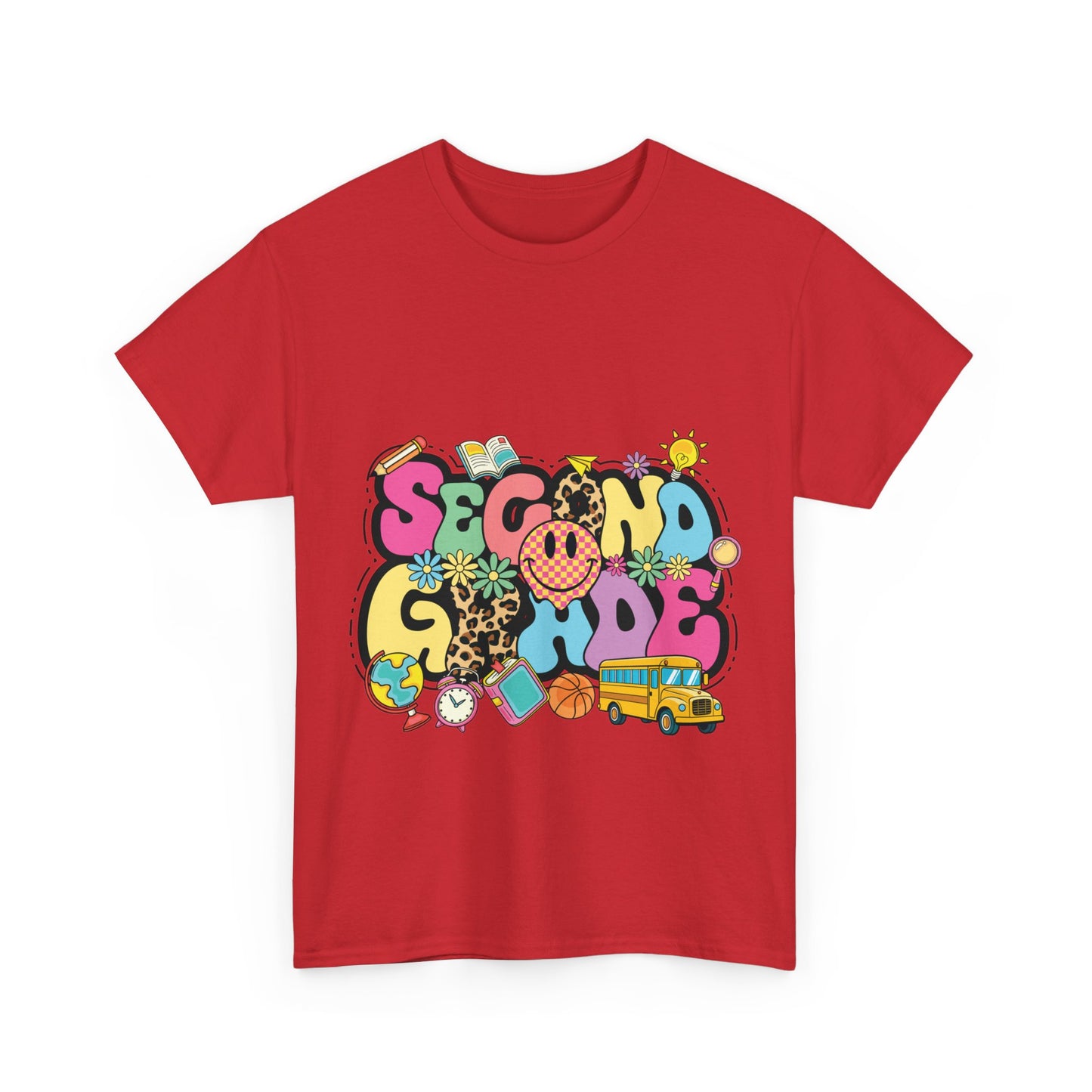 Second Grade Unisex Heavy Cotton Tee