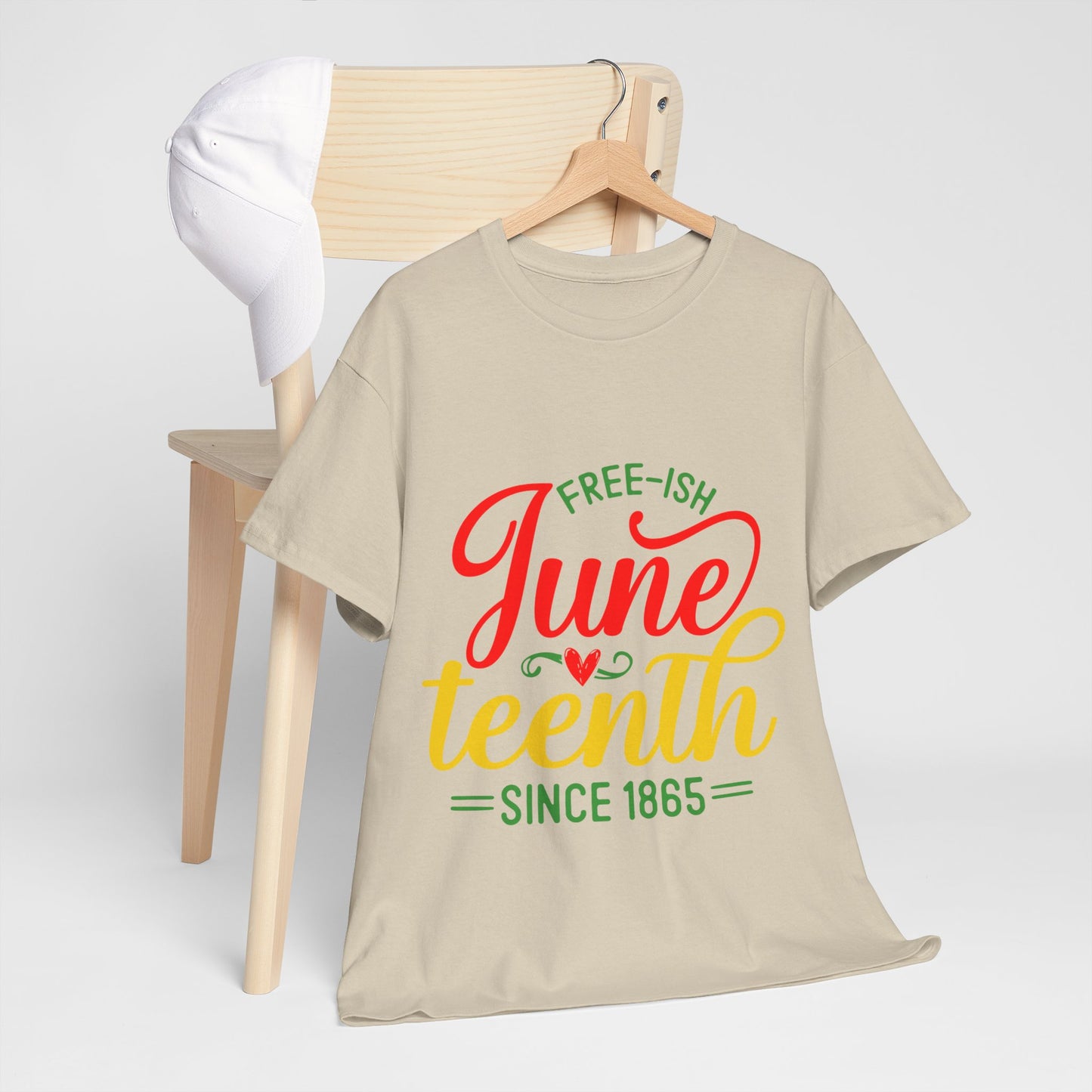 Juneteenth Free-ish Unisex Heavy Cotton Tee