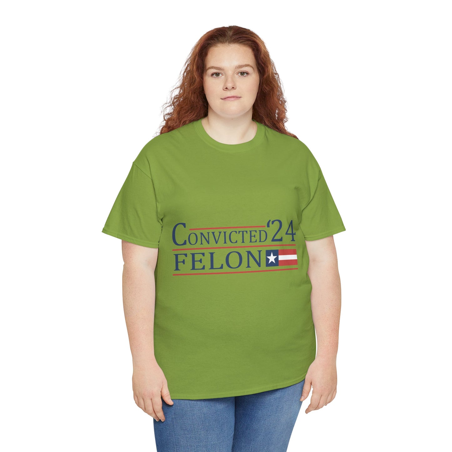 Convicted Felon Unisex Heavy Cotton Tee