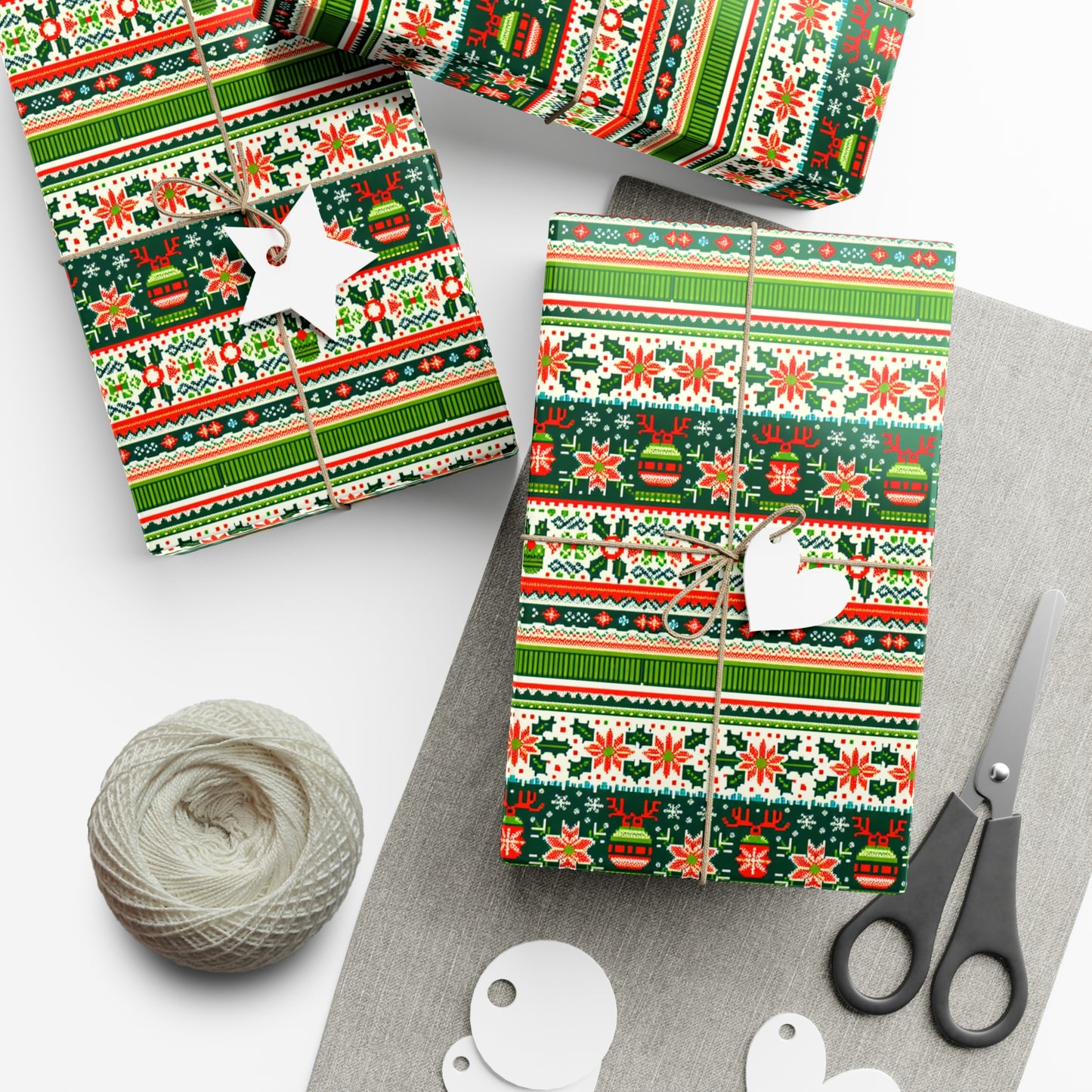 Ugly Sweater 2 Gift Wrap Papers