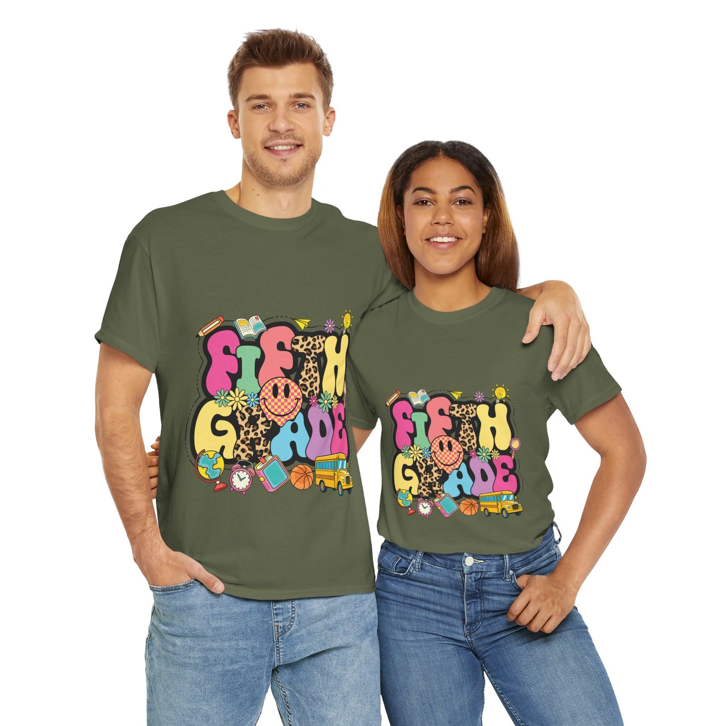 Fifth Grade Unisex Cotton Tee