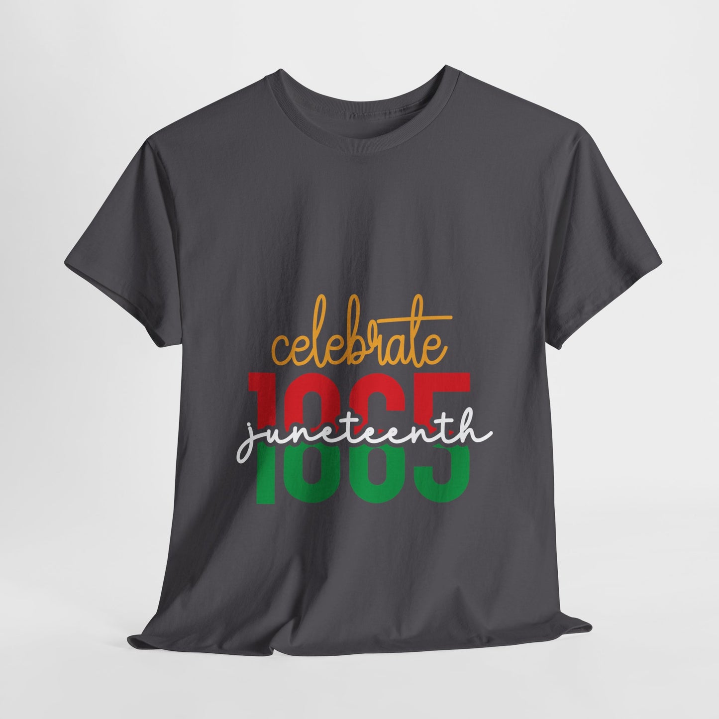 Celebrate Juneteenth Unisex Heavy Cotton Tee