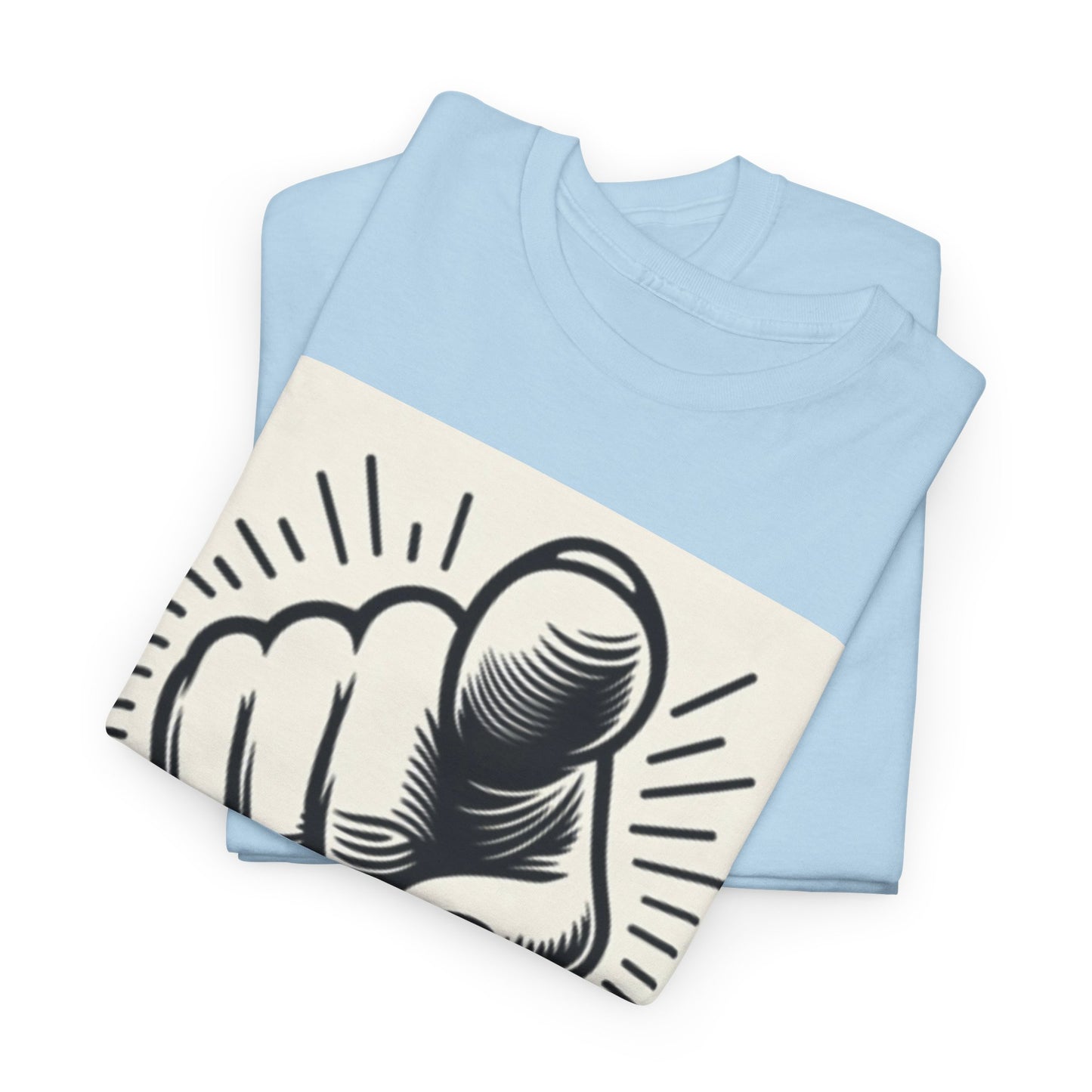 Don't Finger Unisex Heavy Cotton Tee