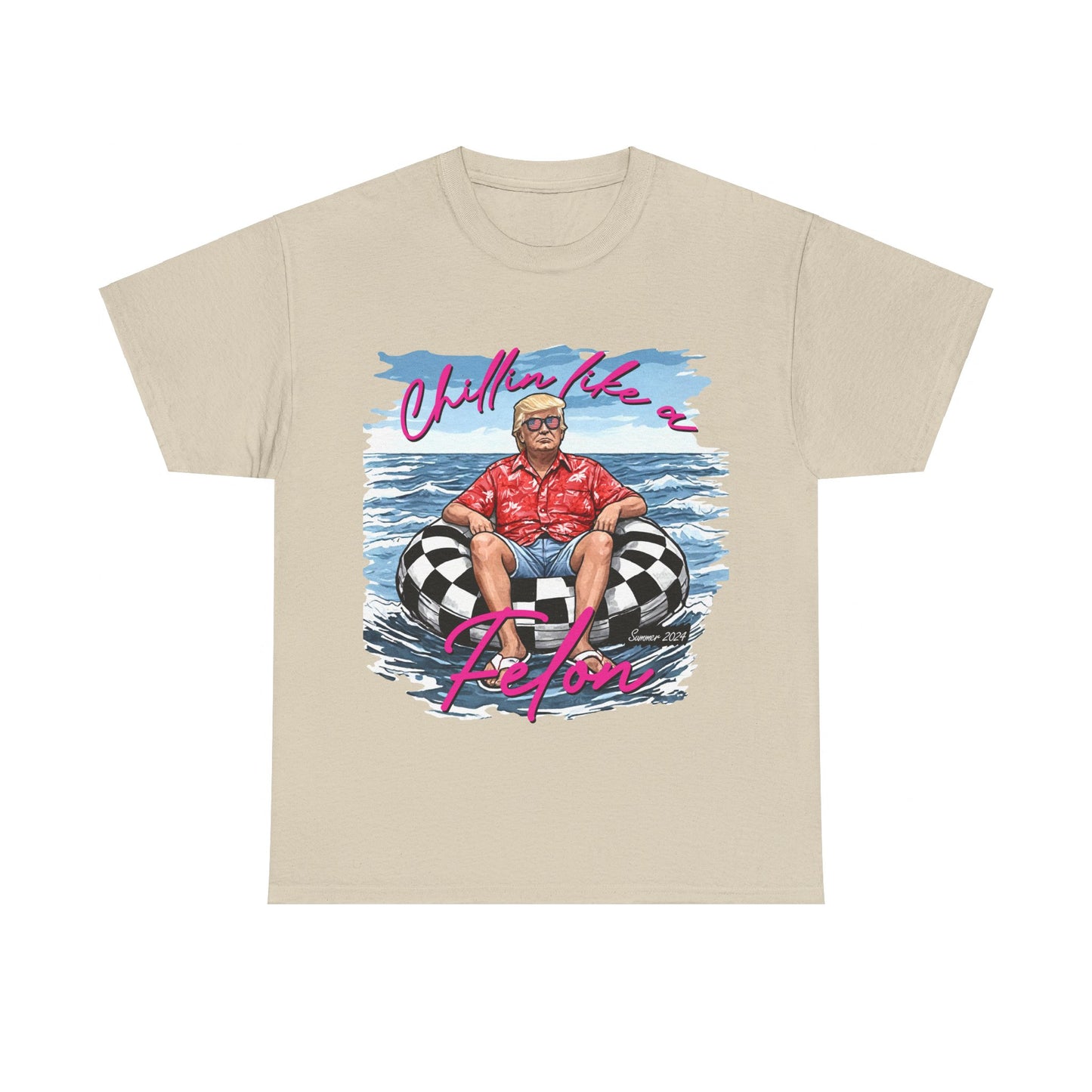 Trump Chillin' Unisex Heavy Cotton Tee