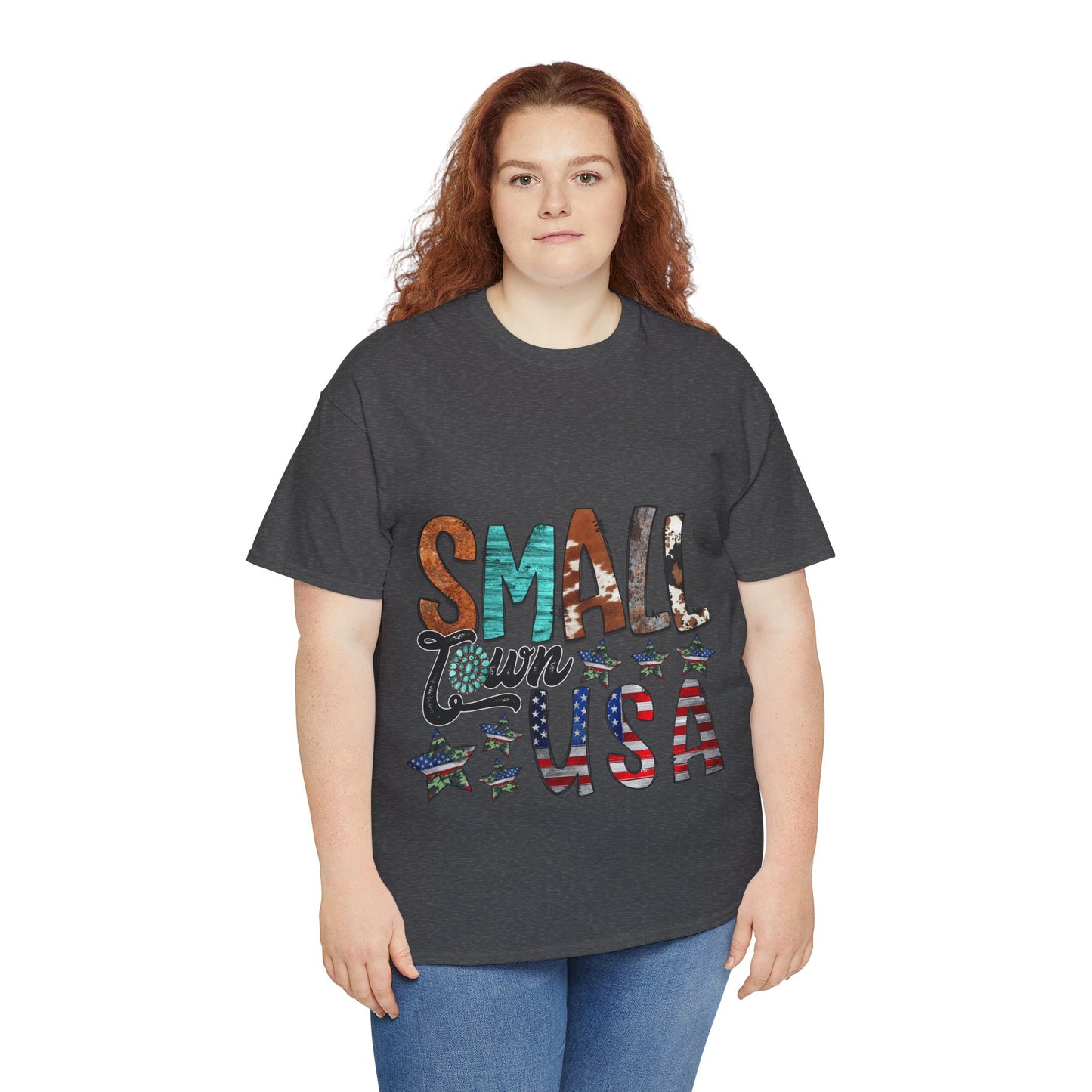 Small Town USA Unisex Heavy Cotton Tee