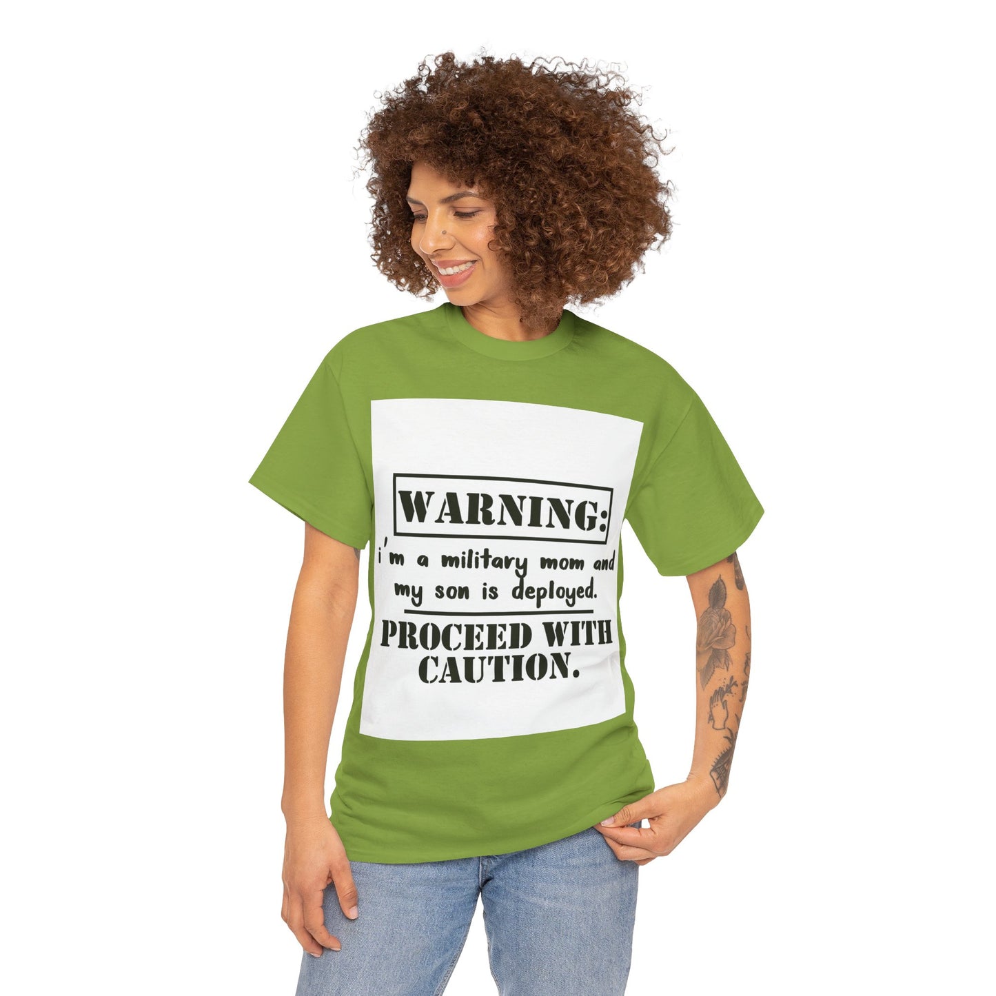 My Son Is Deployed Unisex Heavy Cotton Tee