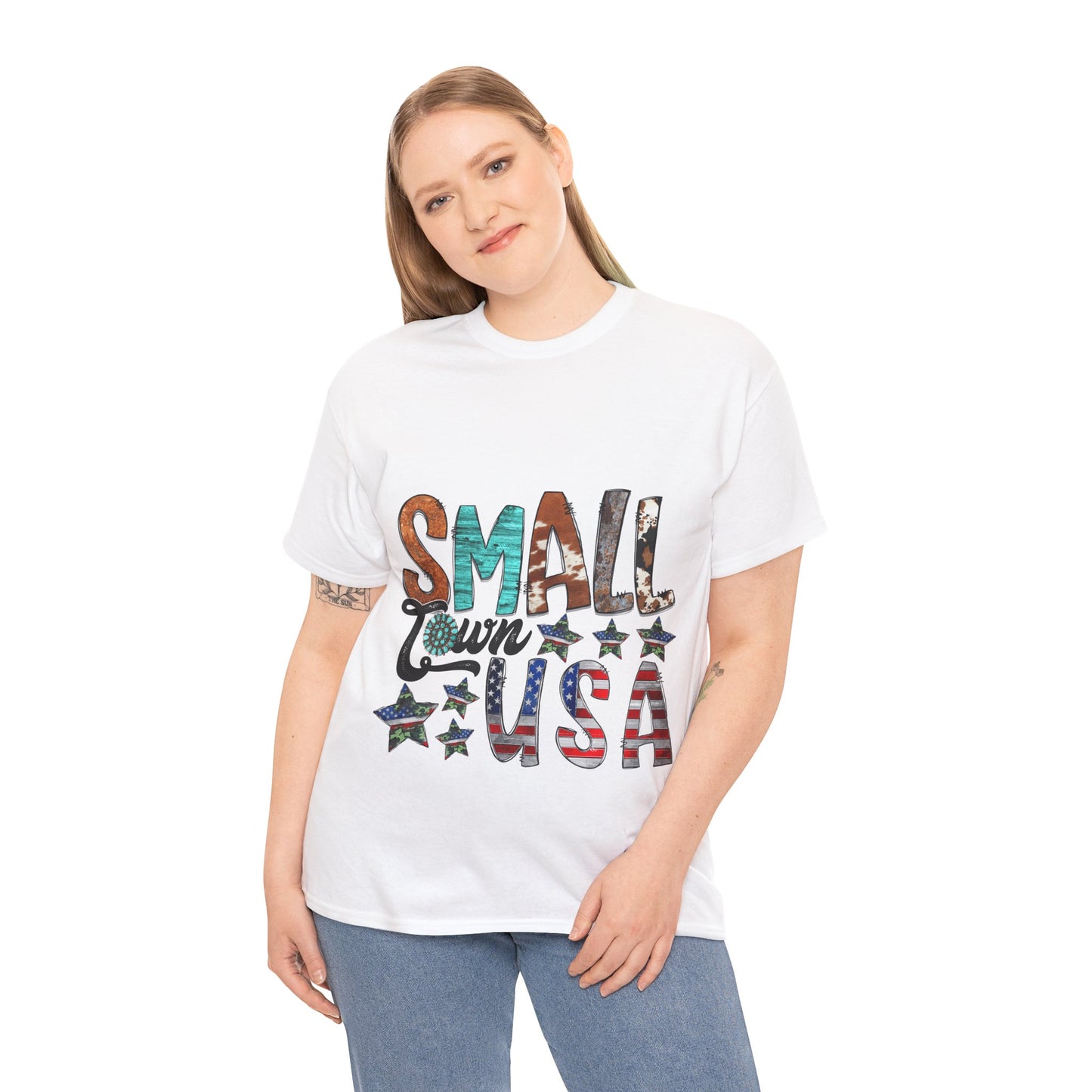 Small Town USA Unisex Heavy Cotton Tee