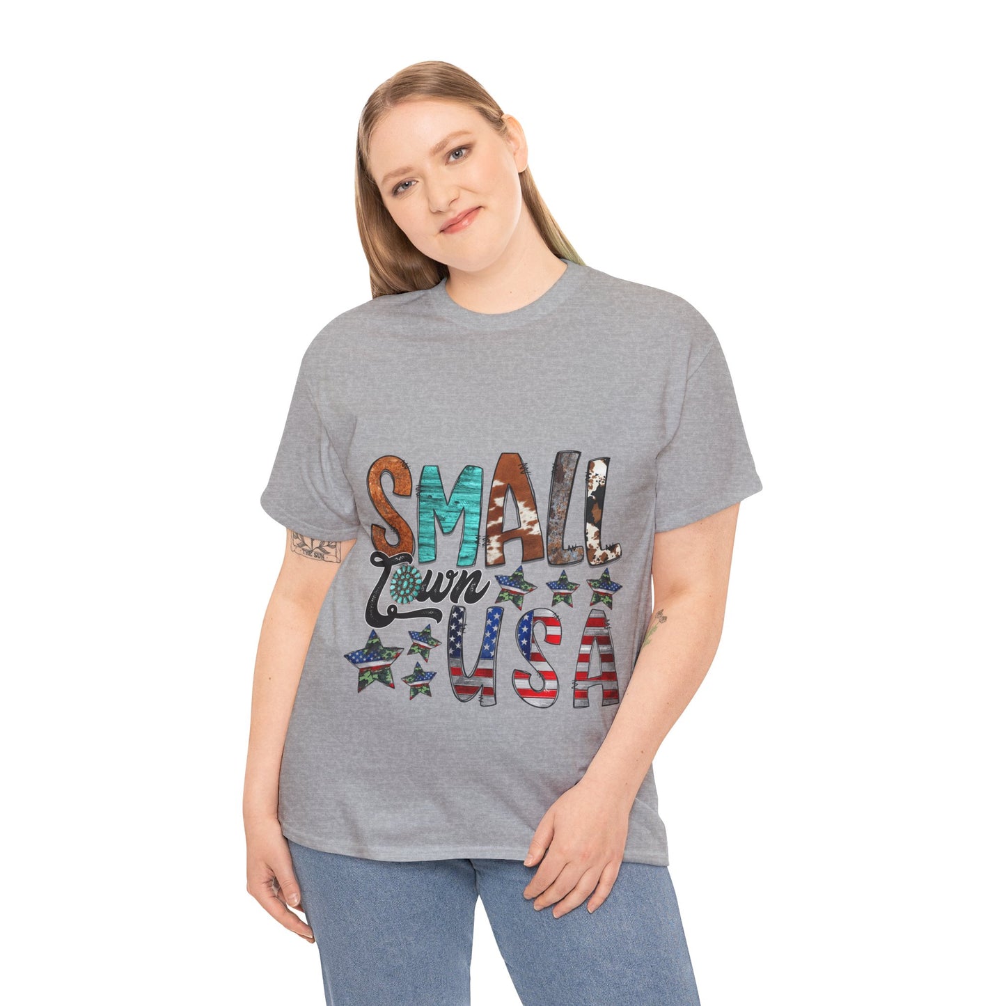 Small Town USA Unisex Heavy Cotton Tee